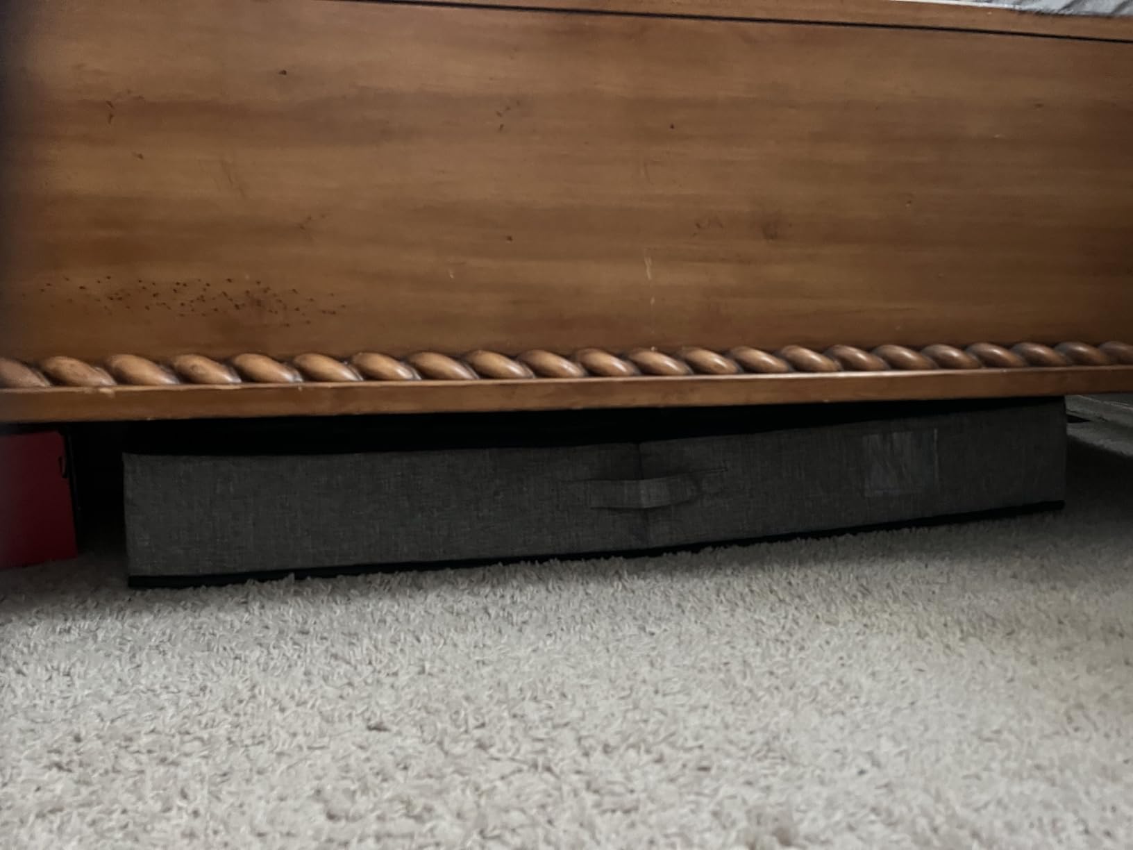 Under Bed Storage Containers 4 Pack Reinforced Underbed Organizer Box customer photo 1