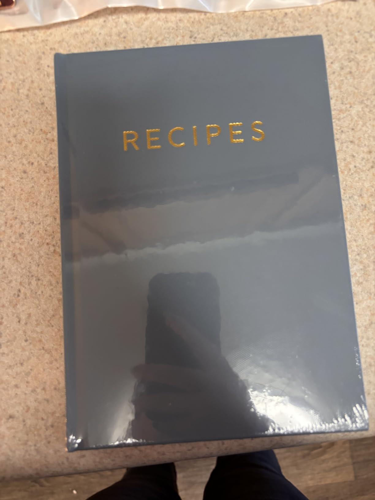 Aesthetic Blank Recipe Book To Write In and Organize Your Own Recipes | The Perfect Waterproof Notebook - Beautiful Blank Cookbook to Keep Everything Organized customer photo 1