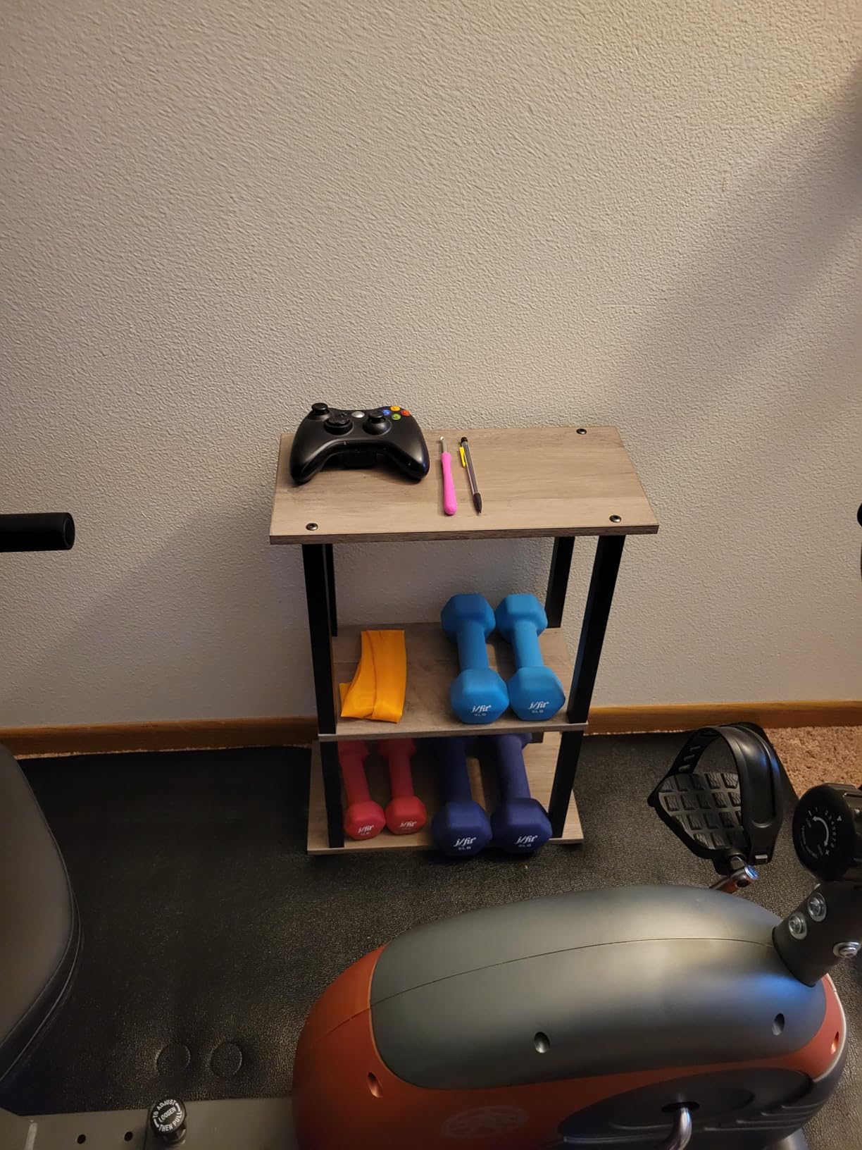 TUTOTAK Small Narrow Side Table with Charging Station, Skinny End Table customer photo 1