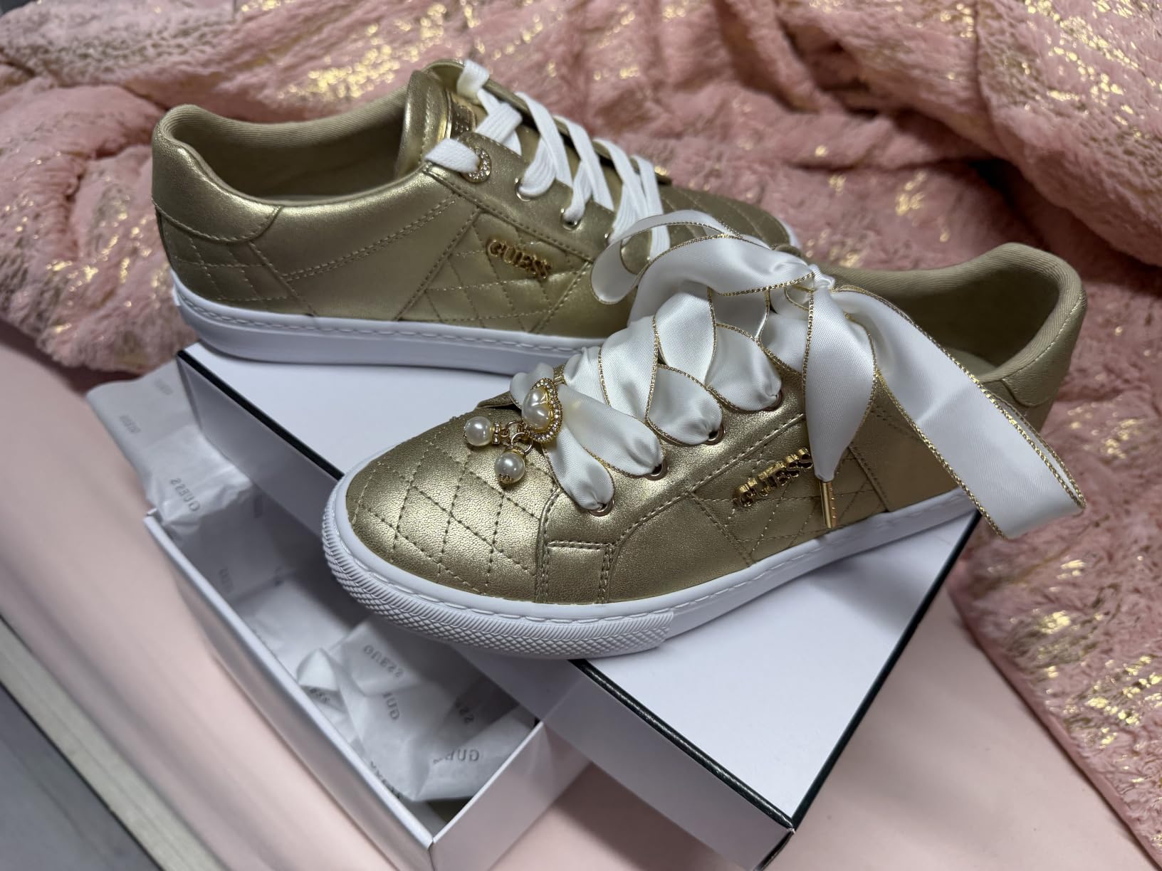 Guess Women's Loven Sneaker customer photo 2