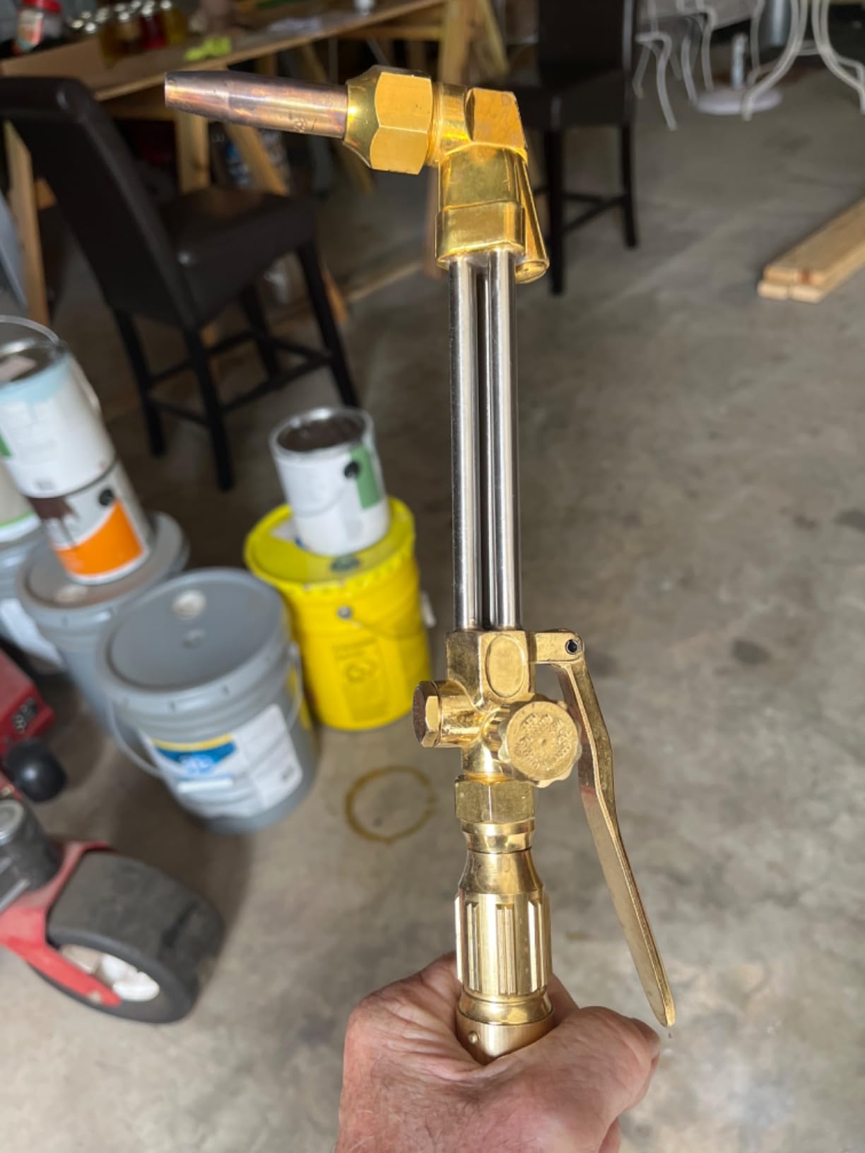 Upgraded Oxy Acetylene Torch Kit Heavy Duty Cutting Torch Kit 17PCS customer photo 2
