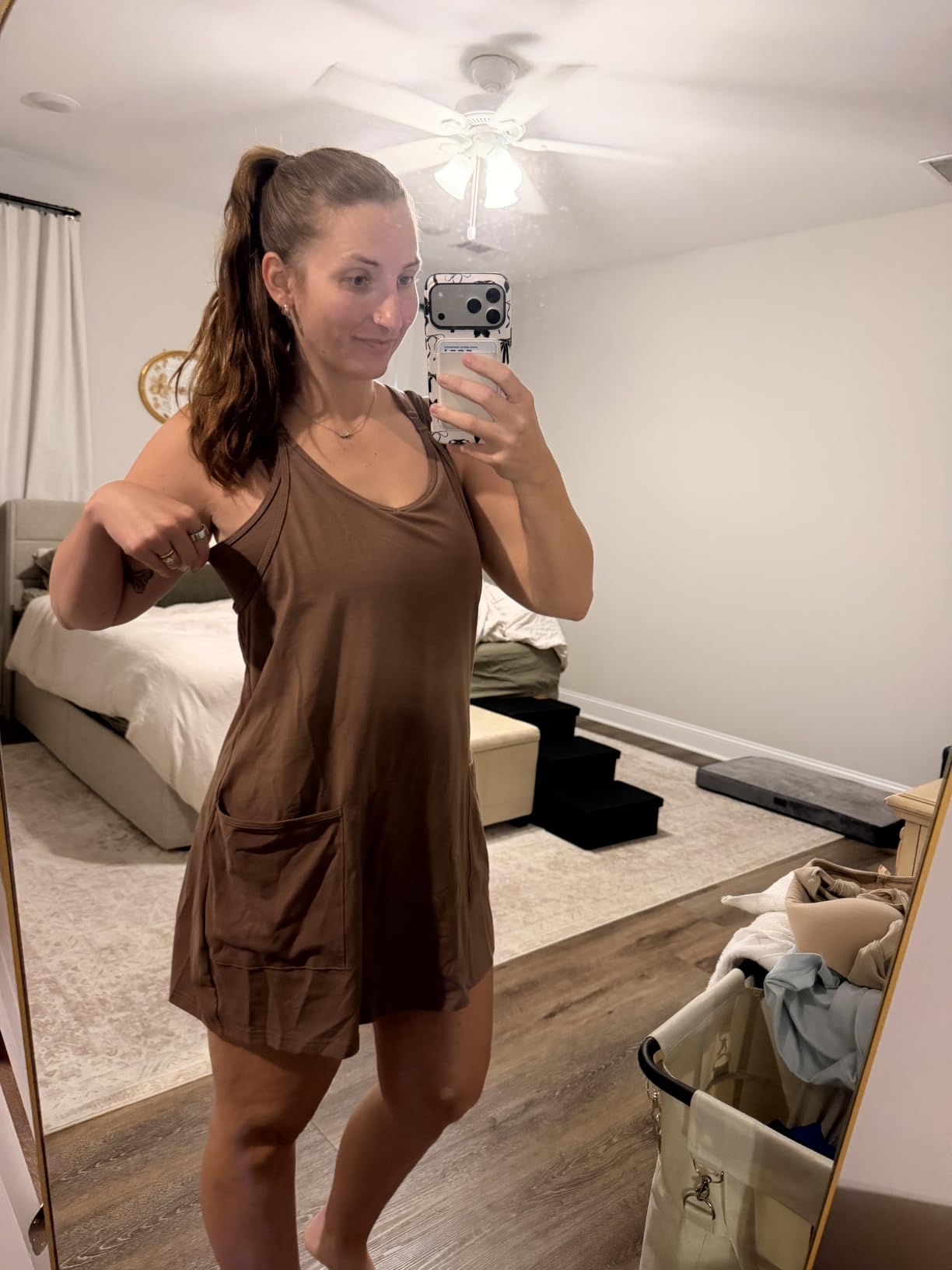 ANRABESS Women Athletic Dress Summer Tennis Workout Built in Shorts customer photo 1