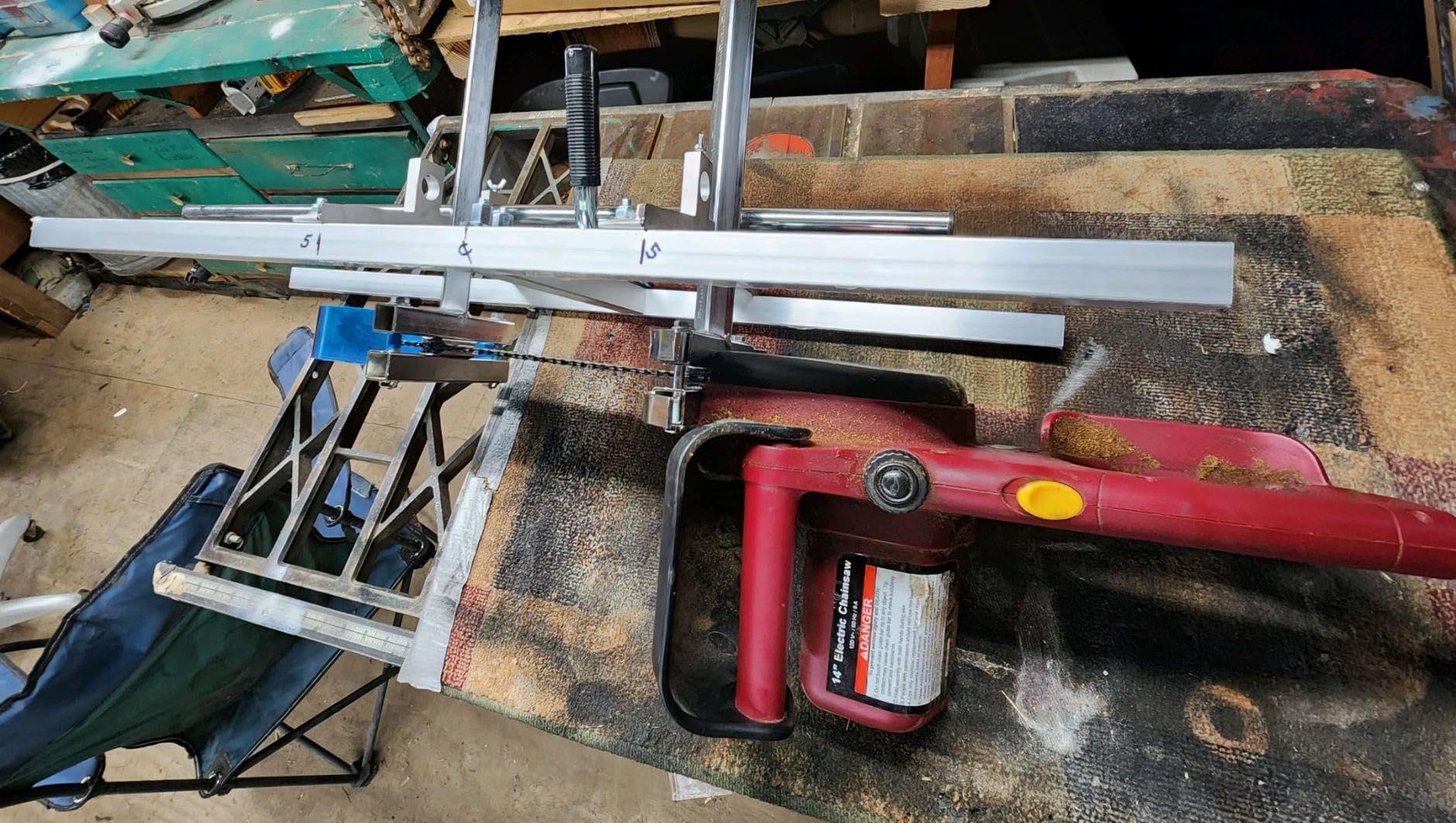 Chainsaw-Mill-Portable-Saw-Mill - 36 Inch Chainsaw Mill Kit Planking Milling, Gas Powered customer photo 1