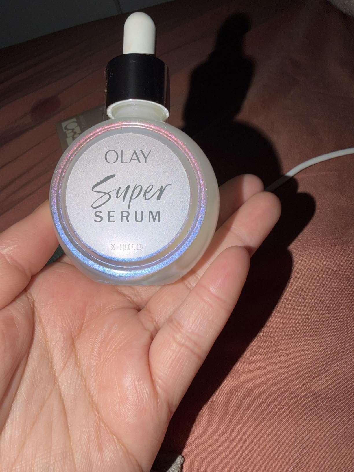 Olay Super Serum - Glow Serum for Face - Activated Niacinamide, Vitamin C & E, Collagen Peptide, AHA - 5-in-1 Benefits - Brightens, Hydrates, Smooths, Firms, Evens Tone, Proactive Anti-Aging, 1.0 Oz customer photo 1