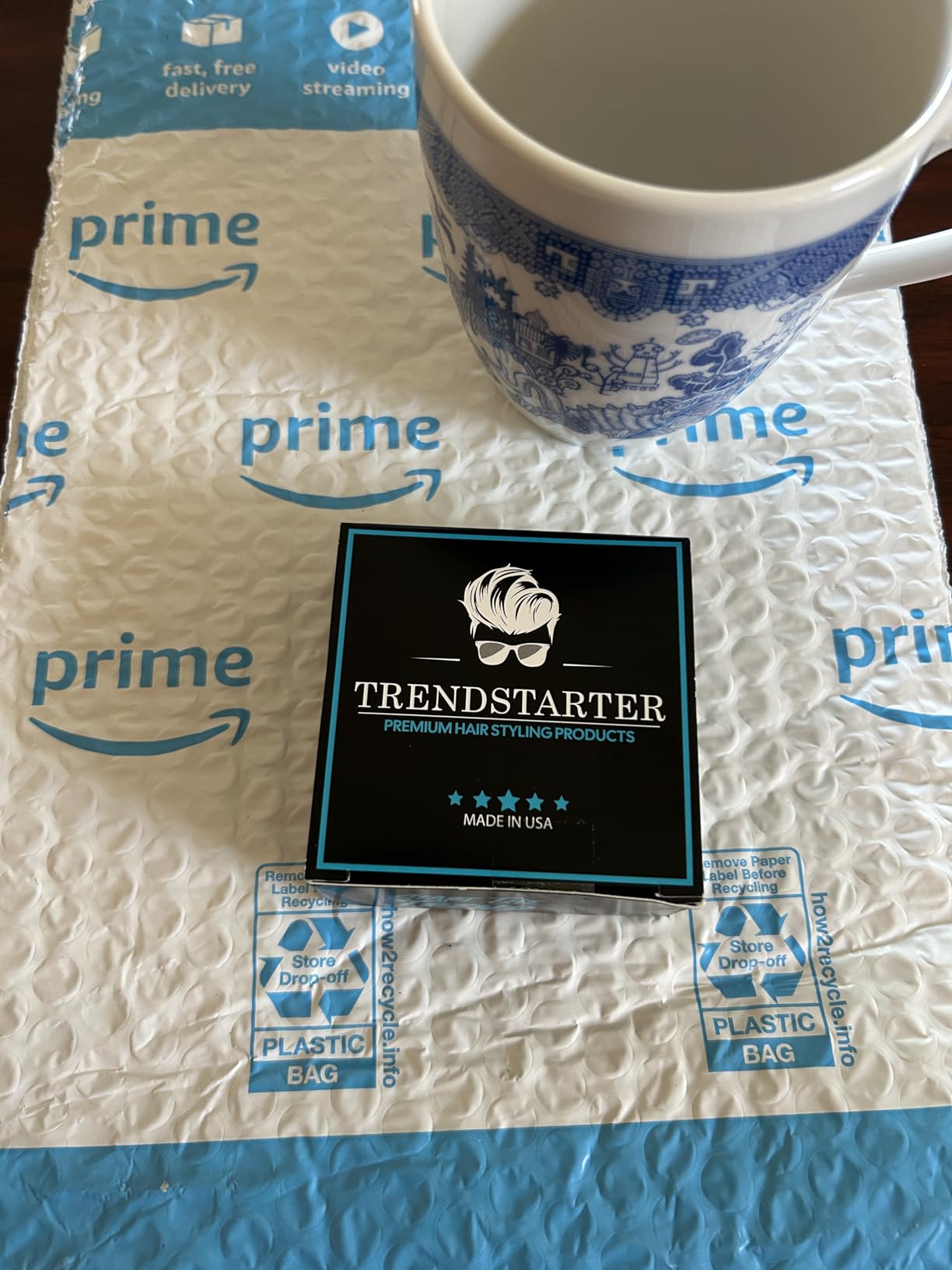TRENDSTARTER - MATTE WAX SAMPLE PACK - GREAT STOCKING STUFFER - Matte Wax - Forming Paste - Thickening Fiber - Pomade Plus (Four 0.25oz Samples) customer photo 1