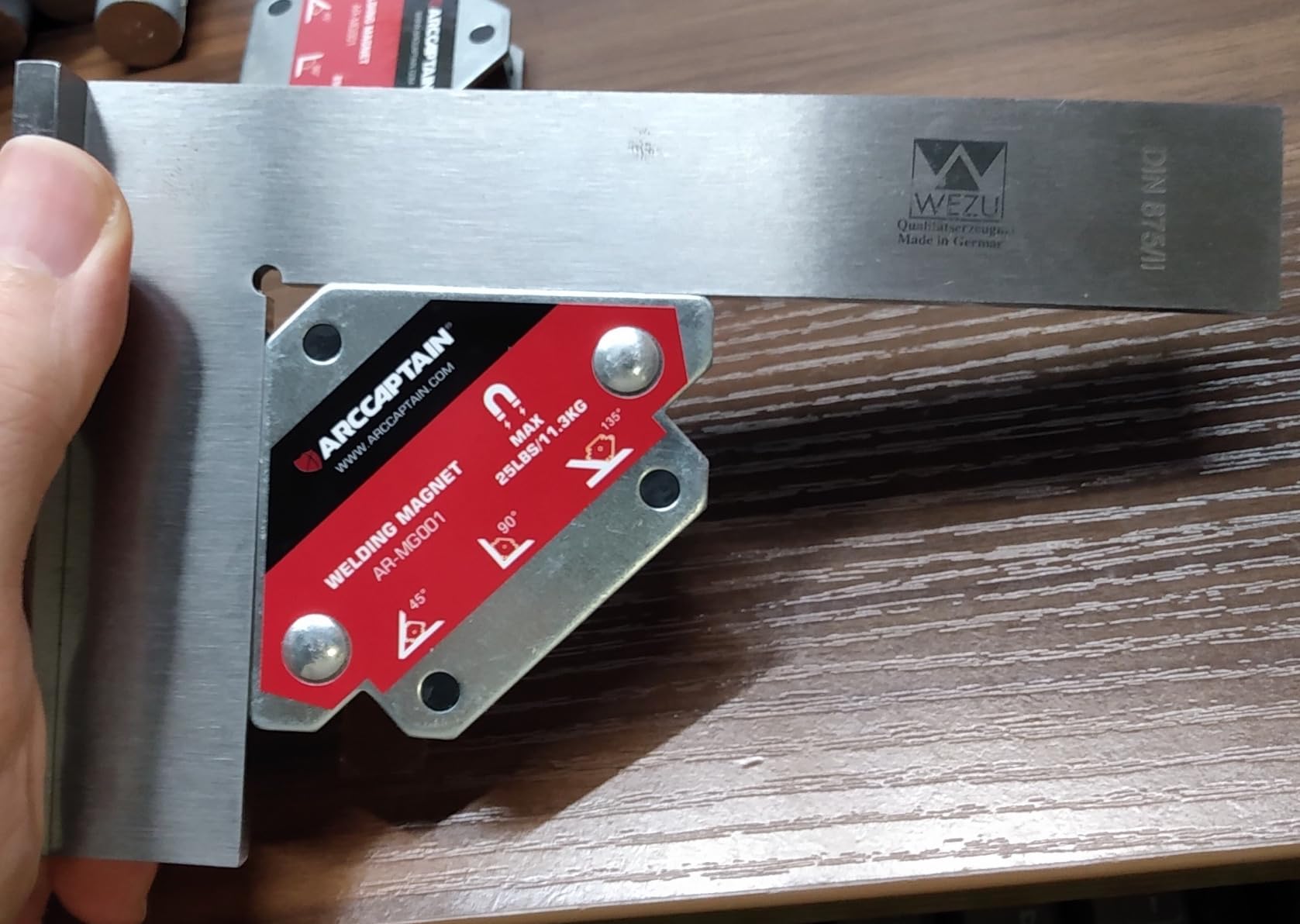 ARCCAPTAIN Welding Magnets 2pcs 25LB Welding Magnet Set customer photo 1
