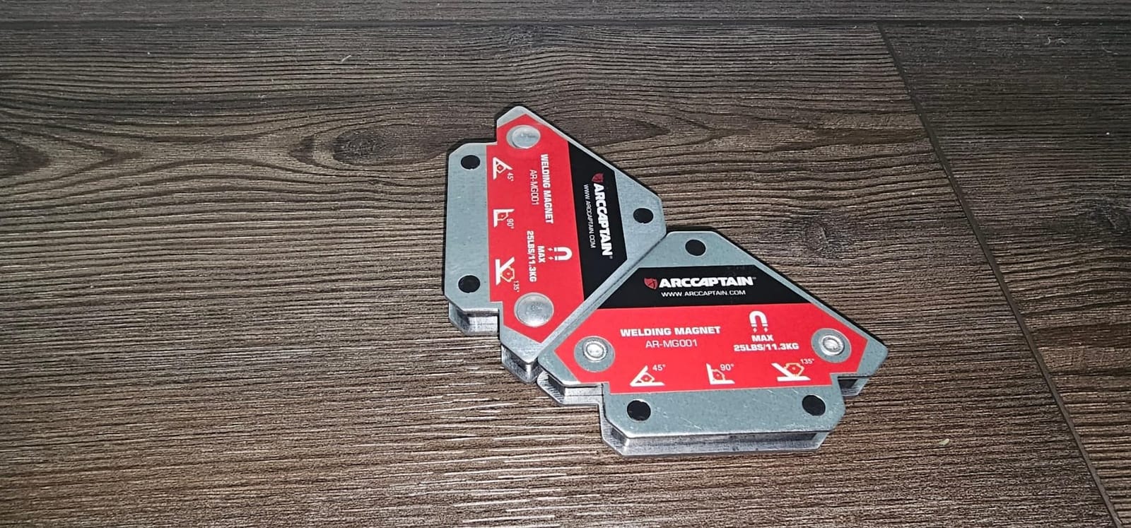 ARCCAPTAIN Welding Magnets 2pcs 25LB Welding Magnet Set customer photo 2