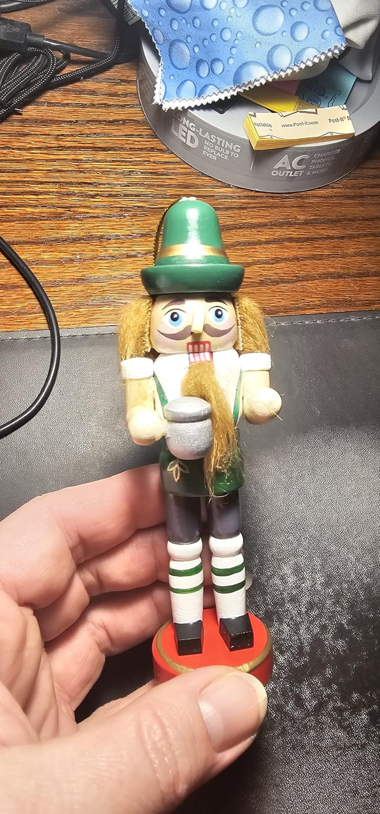 Liliful Christmas Nutcracker Ornament 18 Wooden Hanging Tree Decor, Classic customer photo 2