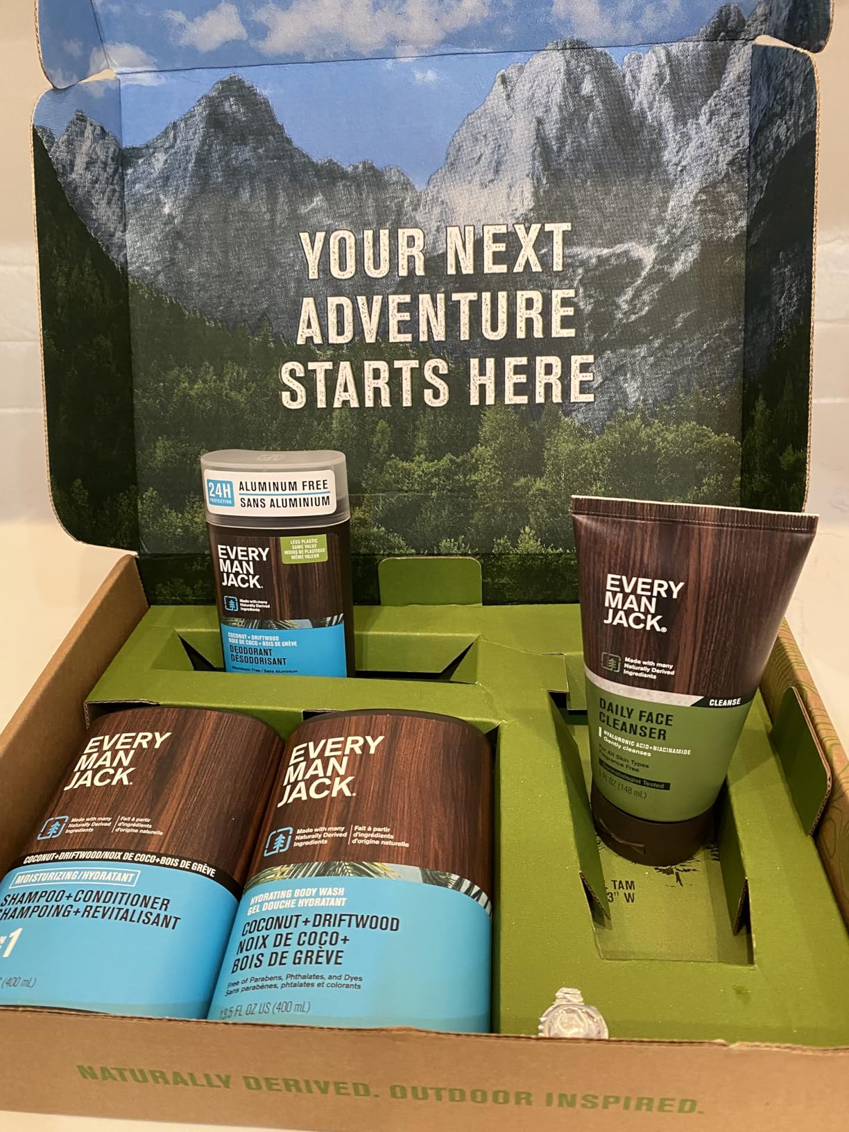 Every Man Jack Bath and Body Shower Gift Set for Men, Sea Minerals Citron customer photo 2