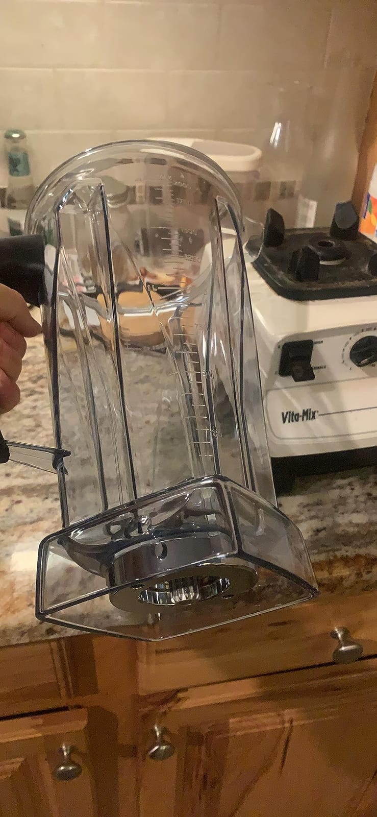 Blender Pitcher 64oz, Compatible with Vit 5200 5000 5300 6300 VM0101 VM0103 VM0197 Classic/Commercial Series, Blender Container Jar Cup, Updated Prevents Rust and Leaks, 10 Years Warranty customer photo 2