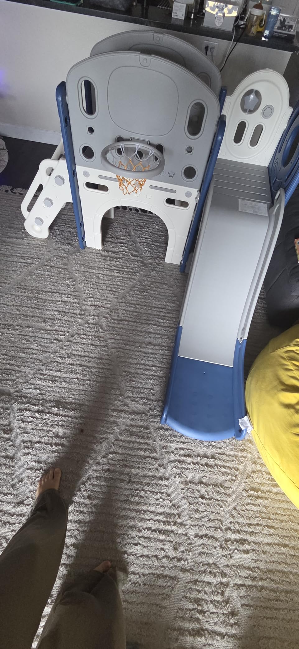 XJD 8 in 1 Toddler Slide Set, Kids Slide for Toddlers Age 1-3 customer photo 1