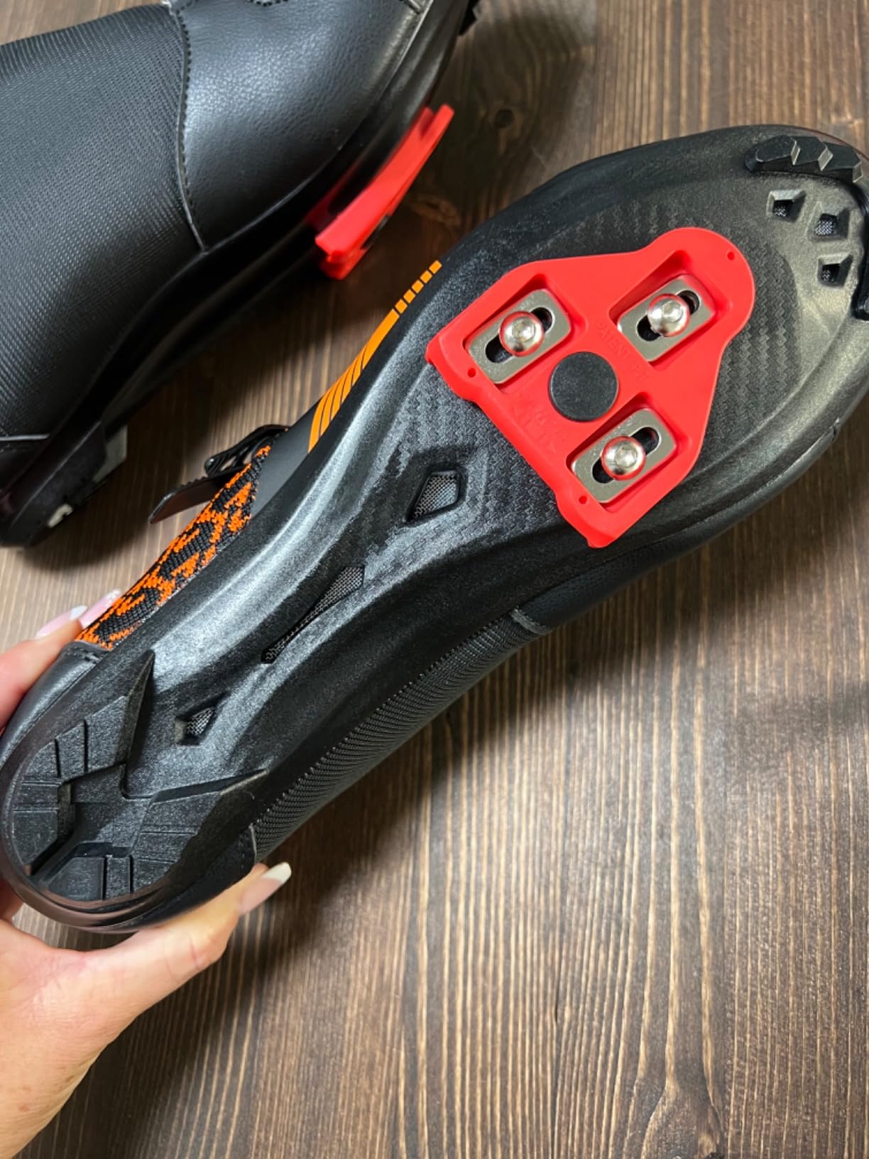 VikoViren Unisex Cycling Shoes Compatible with Peloton & SPD Bike customer photo 1