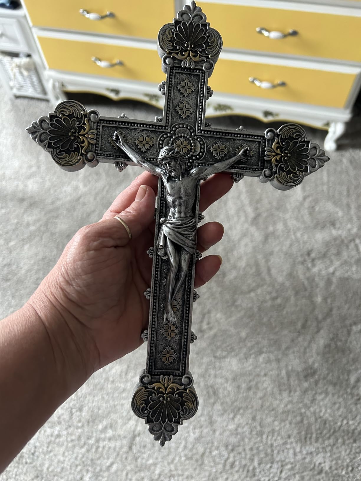 BC Catholic Crucifix Wall Cross, 12
