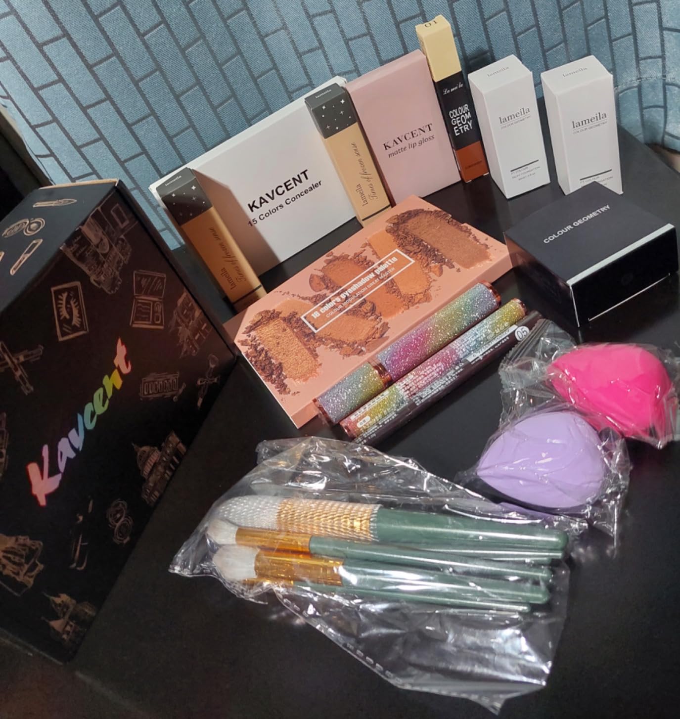 Makeup Set for Teens Makeup Kit for Women Full Kit Makeup Gift Set for Women Teen Girls Teenagers Eyeshadow Palette Makeup Kits Christmas customer photo 2