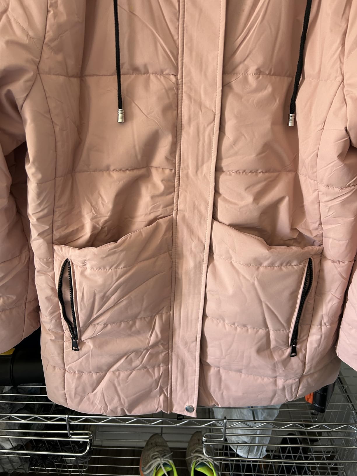 MOERDENG Women's Warm Winter Puffer Coat Waterproof Long Down Jacket customer photo 2