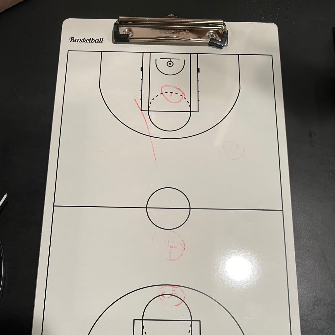 SCRIBBLEDO Football Dry Erase Whiteboard for Coaches, 15x9 Double Sided Coaching Clipboard for Plays Drills and Lineups, Coach Gift customer photo 1