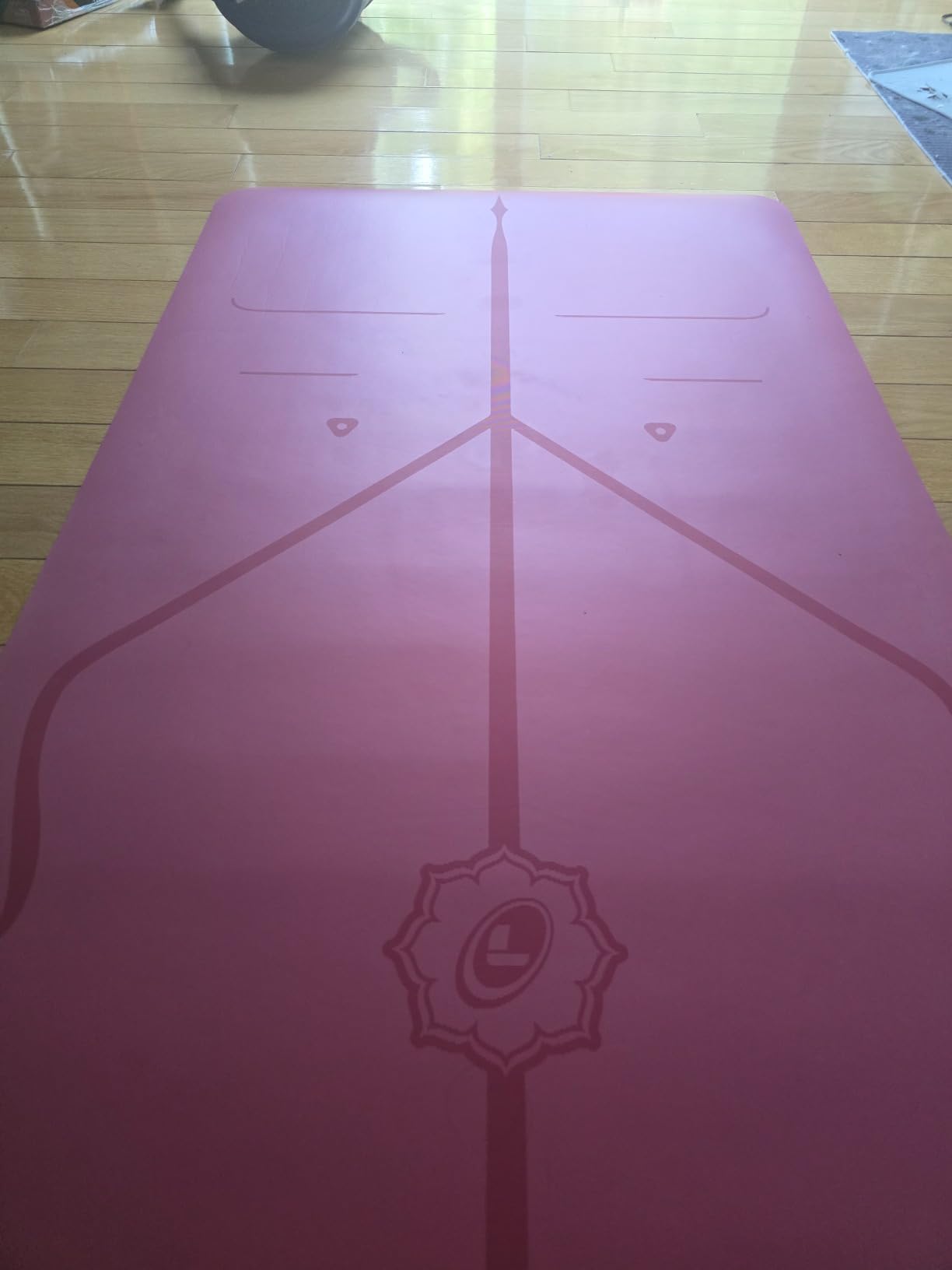 Liforme Classic Yoga Mat - Patented Alignment Design, Ultimate Grip customer photo 1