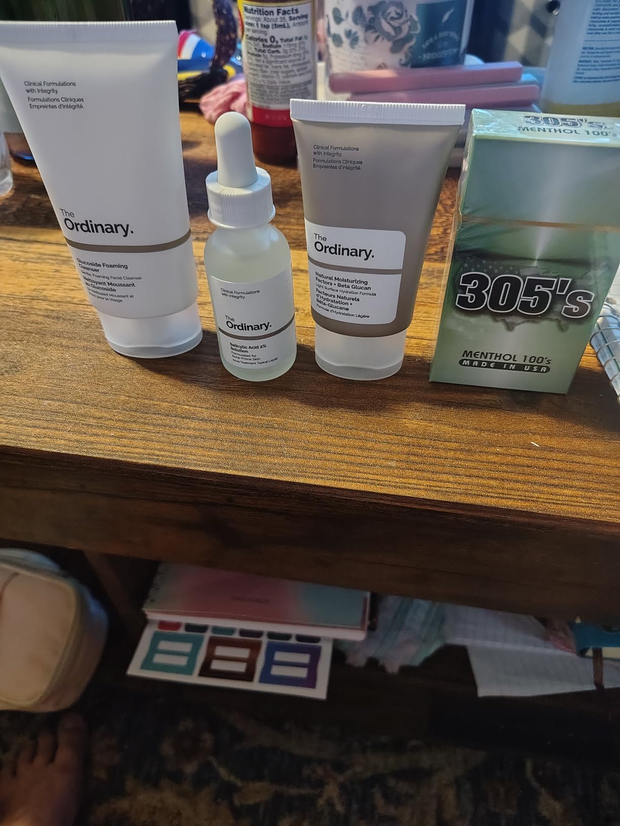 The Ordinary The Acne Set, 3-Step Skin Regimen with Glucoside Foaming Cleanser, Salicylic Acid 2% Solution, and Natural Moisturizing Factors + Beta Glucan | Skin Care Set customer photo 1