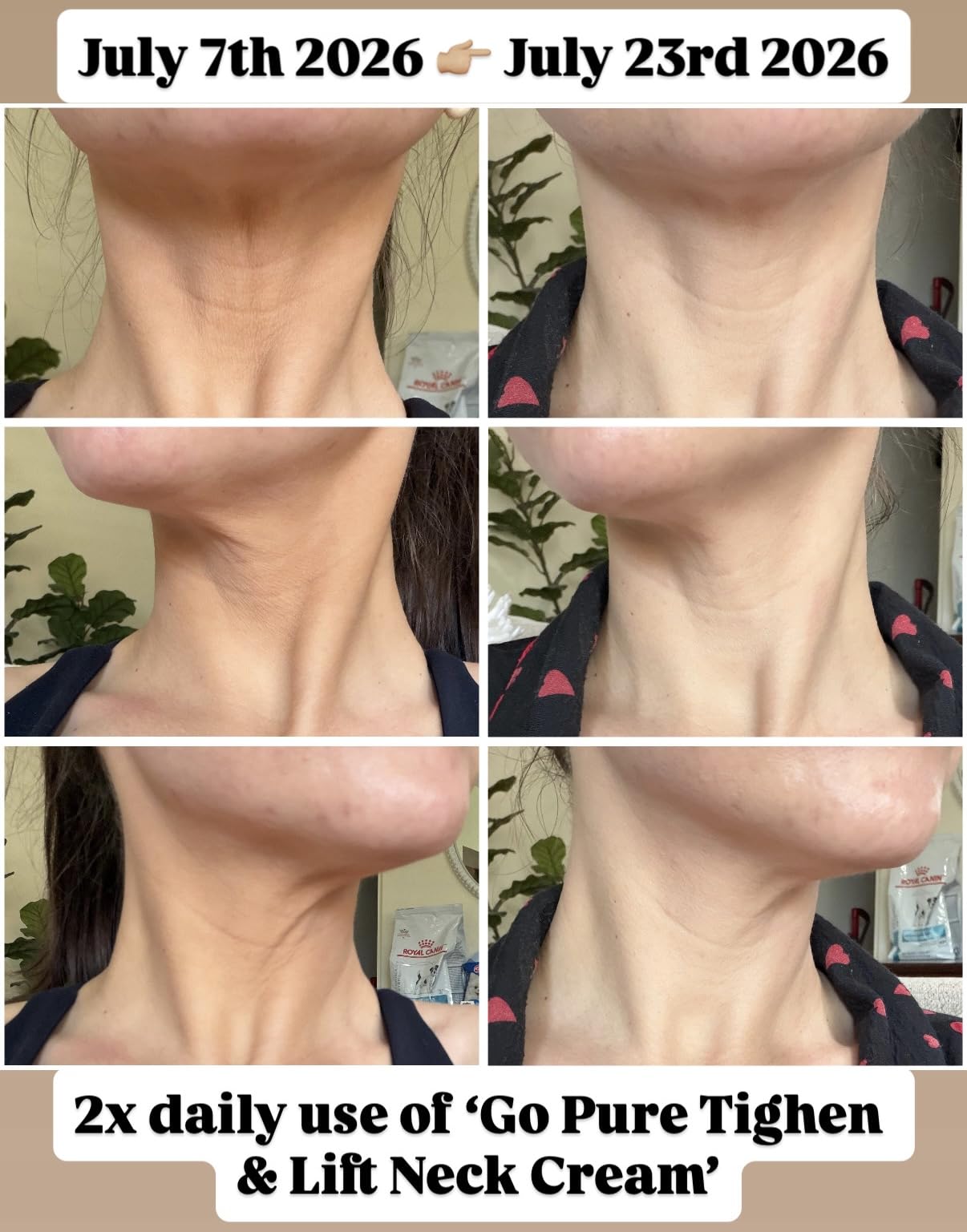 goPure Tighten & Lift Neck & Chest Moisturizer Cream for Visibly Firming, Tightening and Lifting the Look of Wrinkles & Crepey Skin, 1.7oz customer photo 2