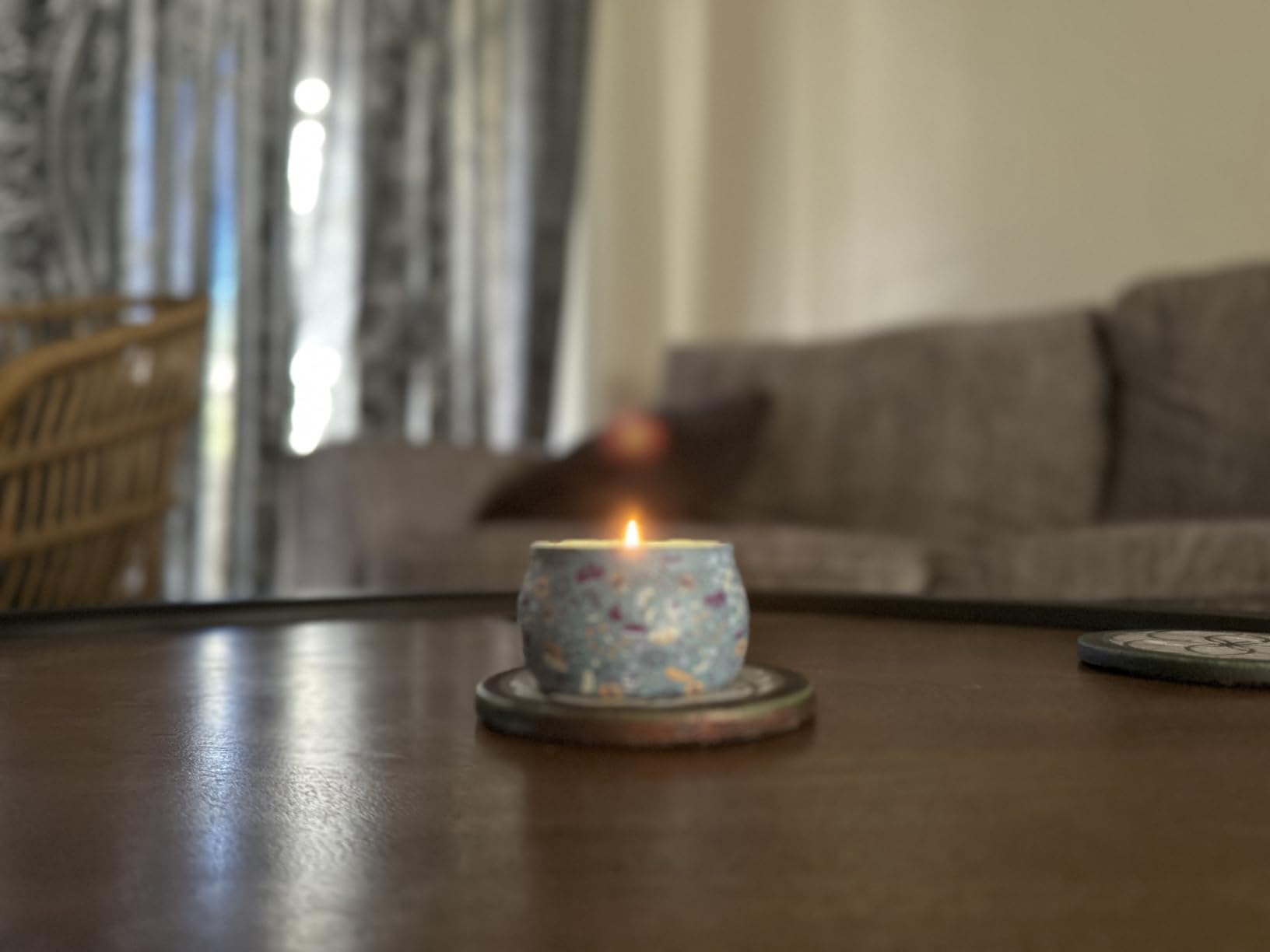 TranquilBliss Scented Candles, 4-Pack Soy Wax Candle Set, Gifts for Women | 4 assorted scents, 120h burn time, cotton wicks, reusable jars, gift-ready for birthday valentine's day customer photo 2