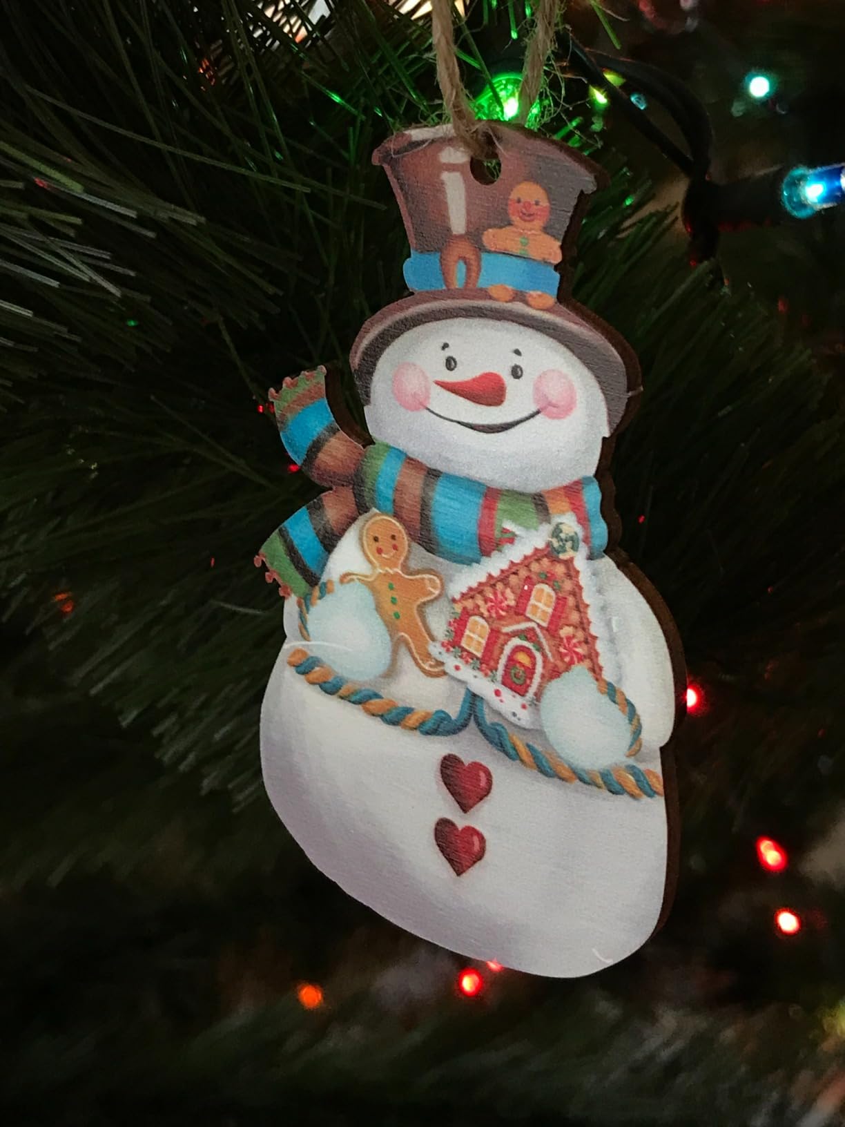 24 Pieces Christmas Nutcracker Wooden Ornaments, Wood Hanging Decoration Set for Christmas Tree Hanging 2D Printed Wood Crafts Holiday Decor Xmas Party Supplies (Xmas-Nutcracker-A) customer photo 2