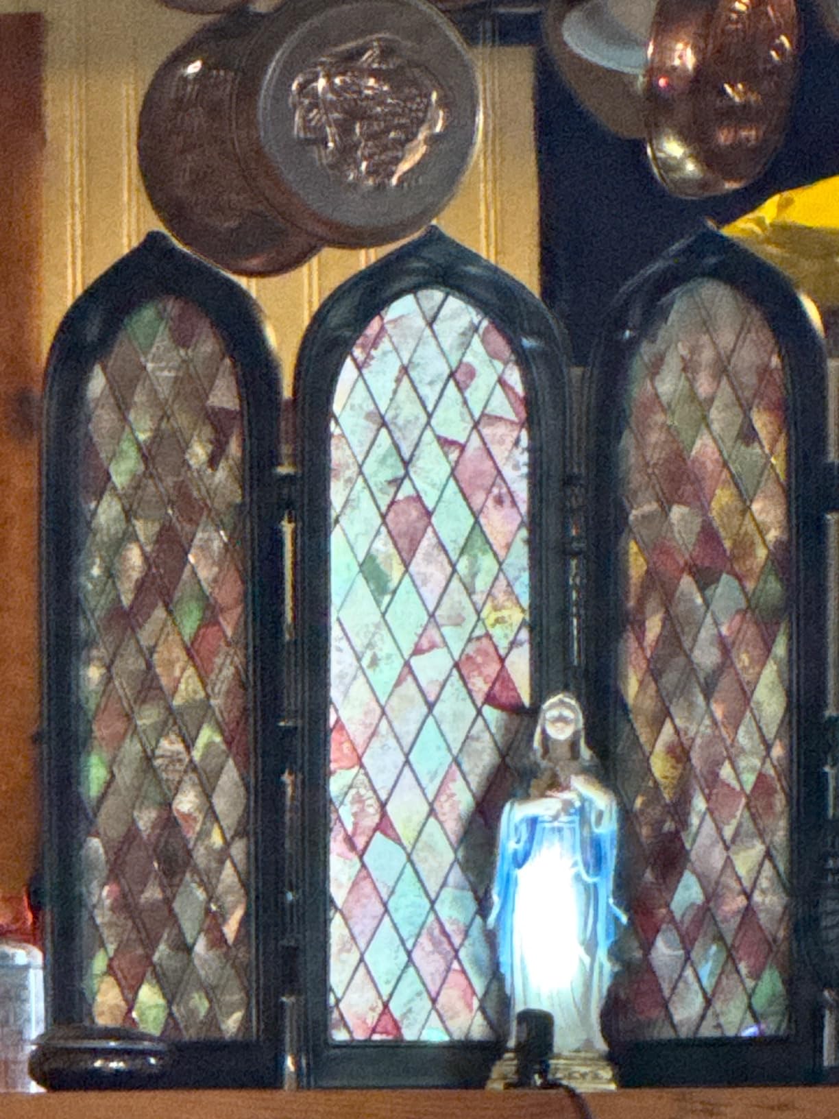 Virgin Mary Statue Sacred Heart Figure Resin Sculpture 11.25 inch Savior Figurine Catholic Religious Gift Home Chapel Decoration customer photo 1