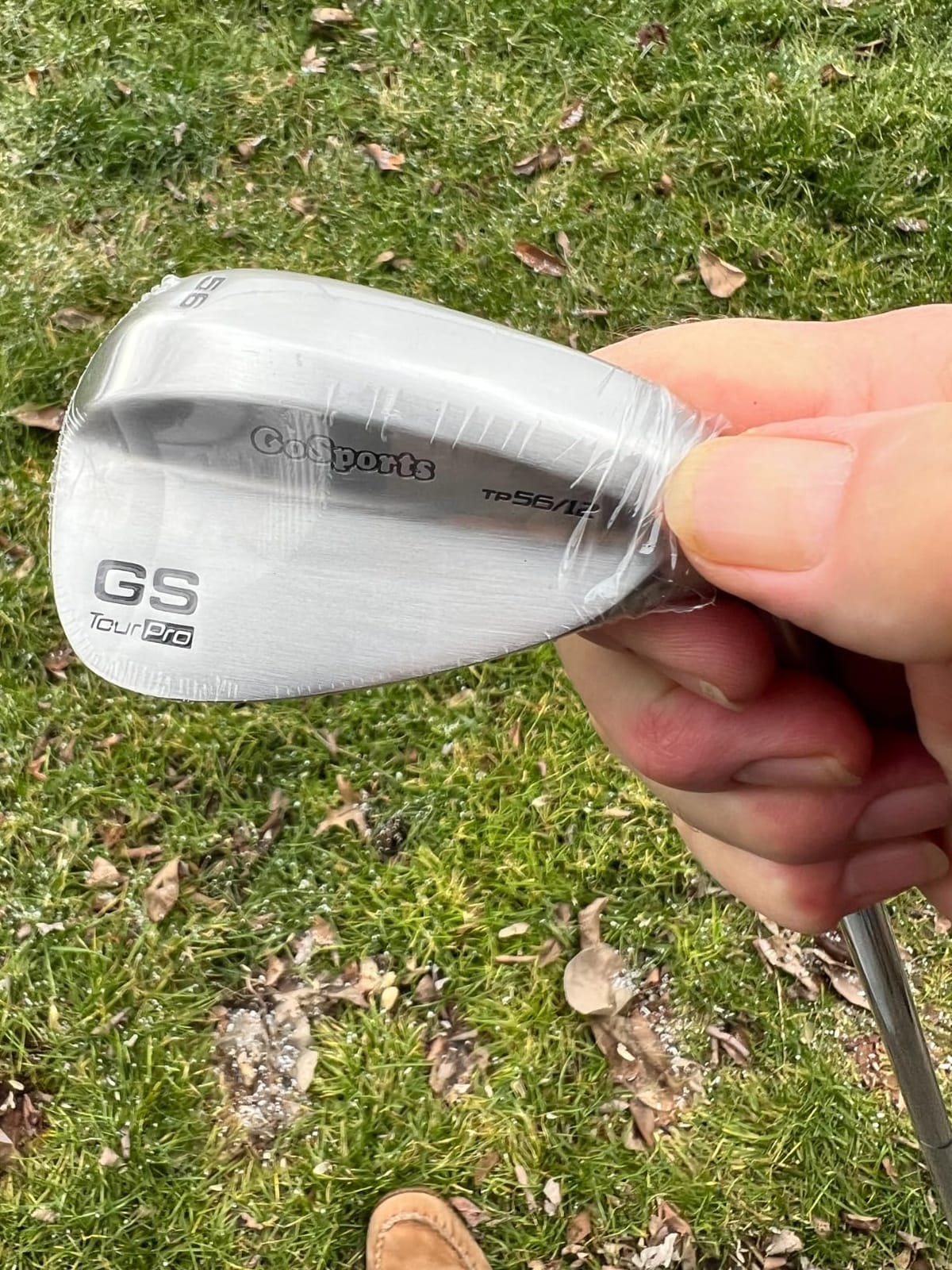 GoSports Illegal Max Spin Golf Wedge Set - Men's Right Handed Sand, Lob, Gap Wedge, Brushed Stainless customer photo 2