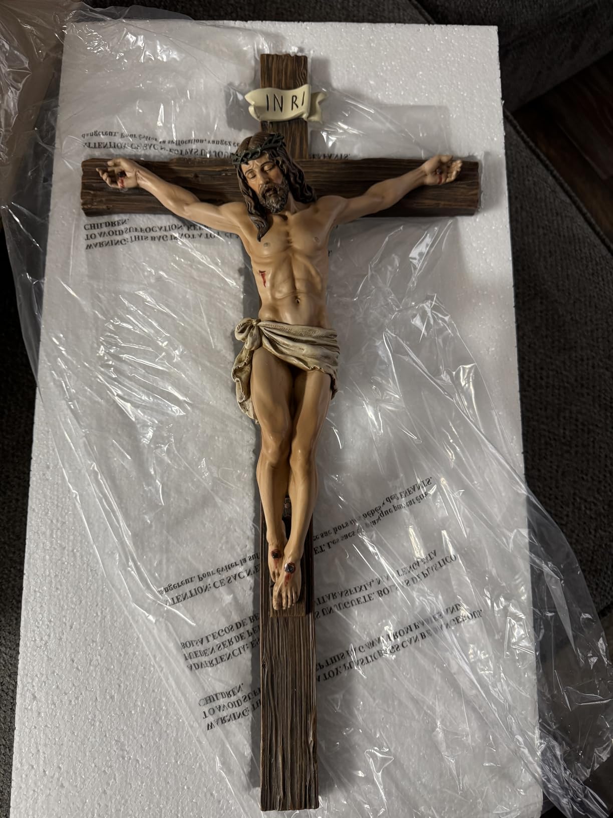 BC Catholic Crucifix Wall Cross, 10