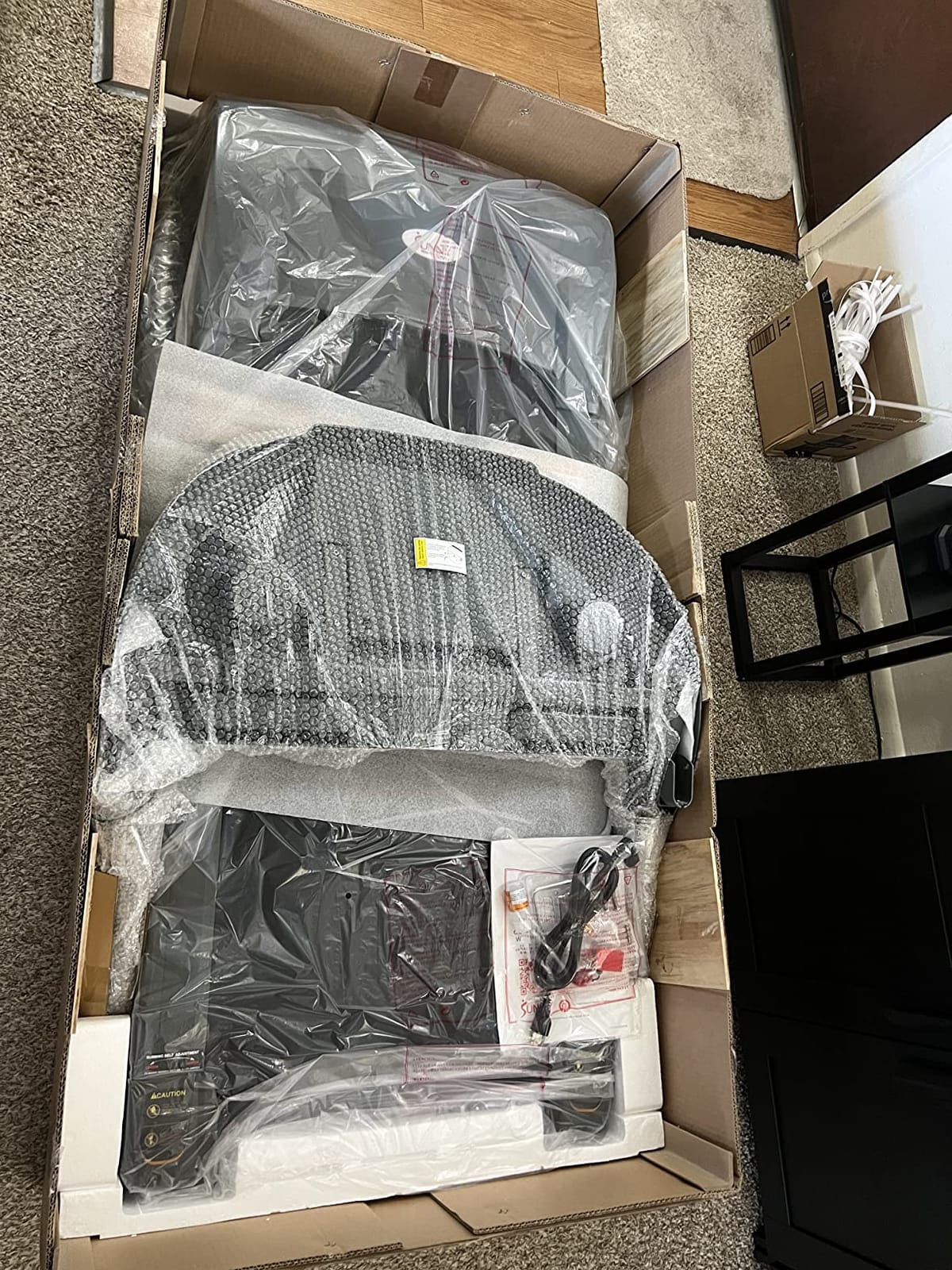 Sunny Health & Fitness Foldable Auto Incline Treadmill & 20