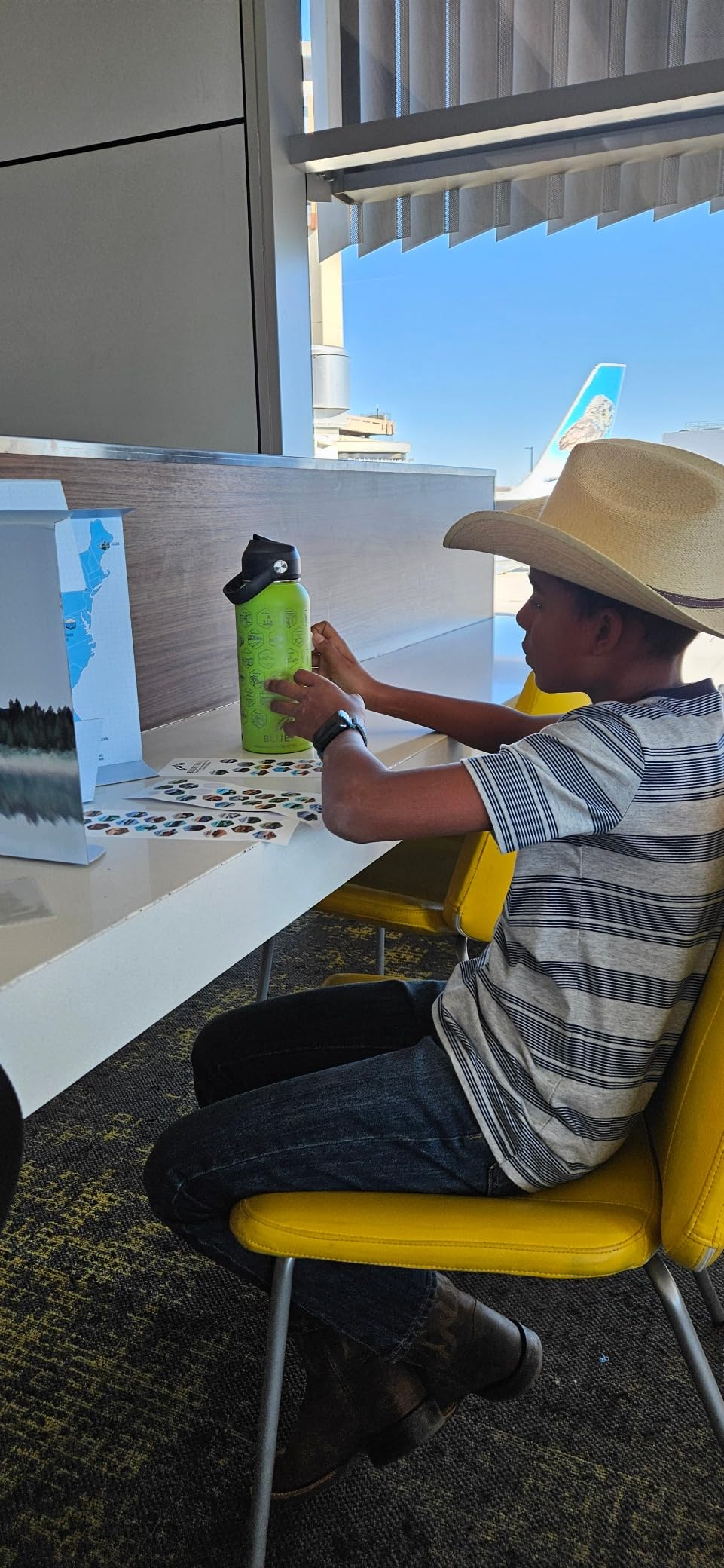BlueTrail National Parks Water Bottle with Stickers customer photo 1