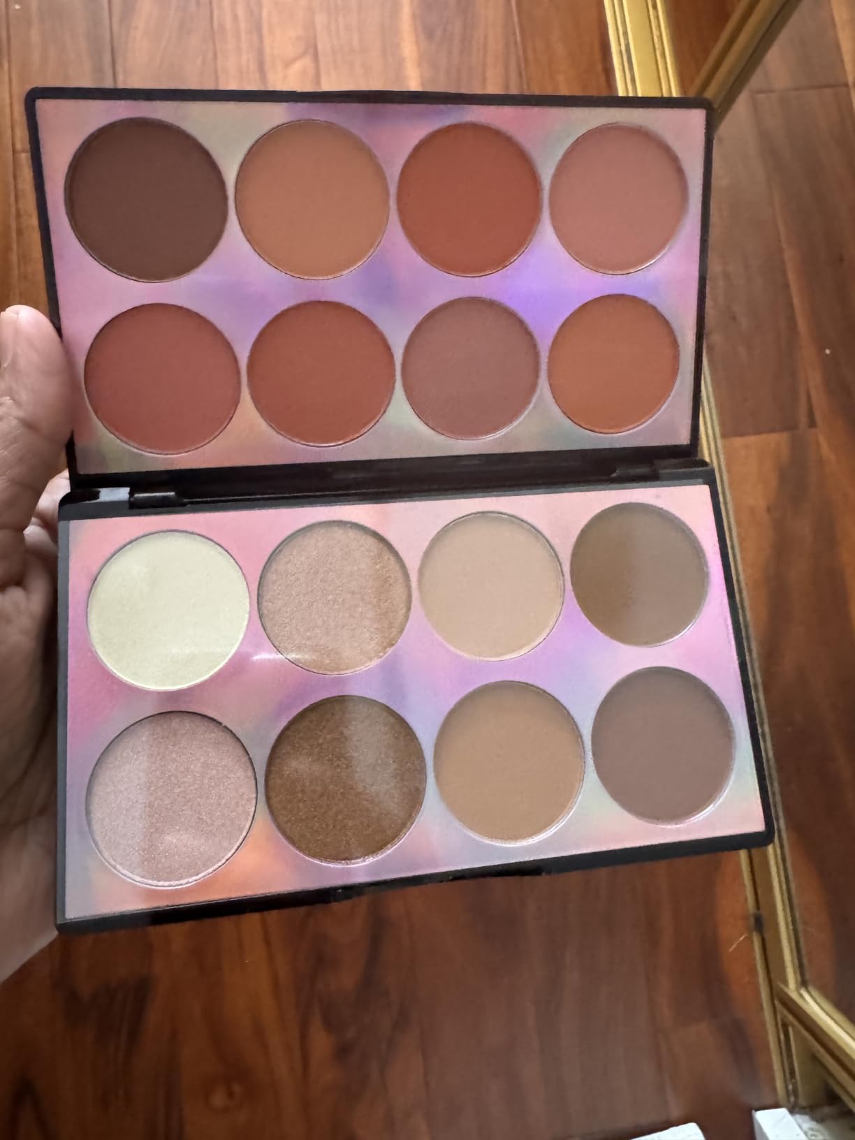 16 Colors Contour Palette Make up - Blush Highlighters Bronzer Powder All in one Makeup Palettes Contour Kit - Face Cosmetics Gifts for Women Beauty for Festivals (SET1) customer photo 1