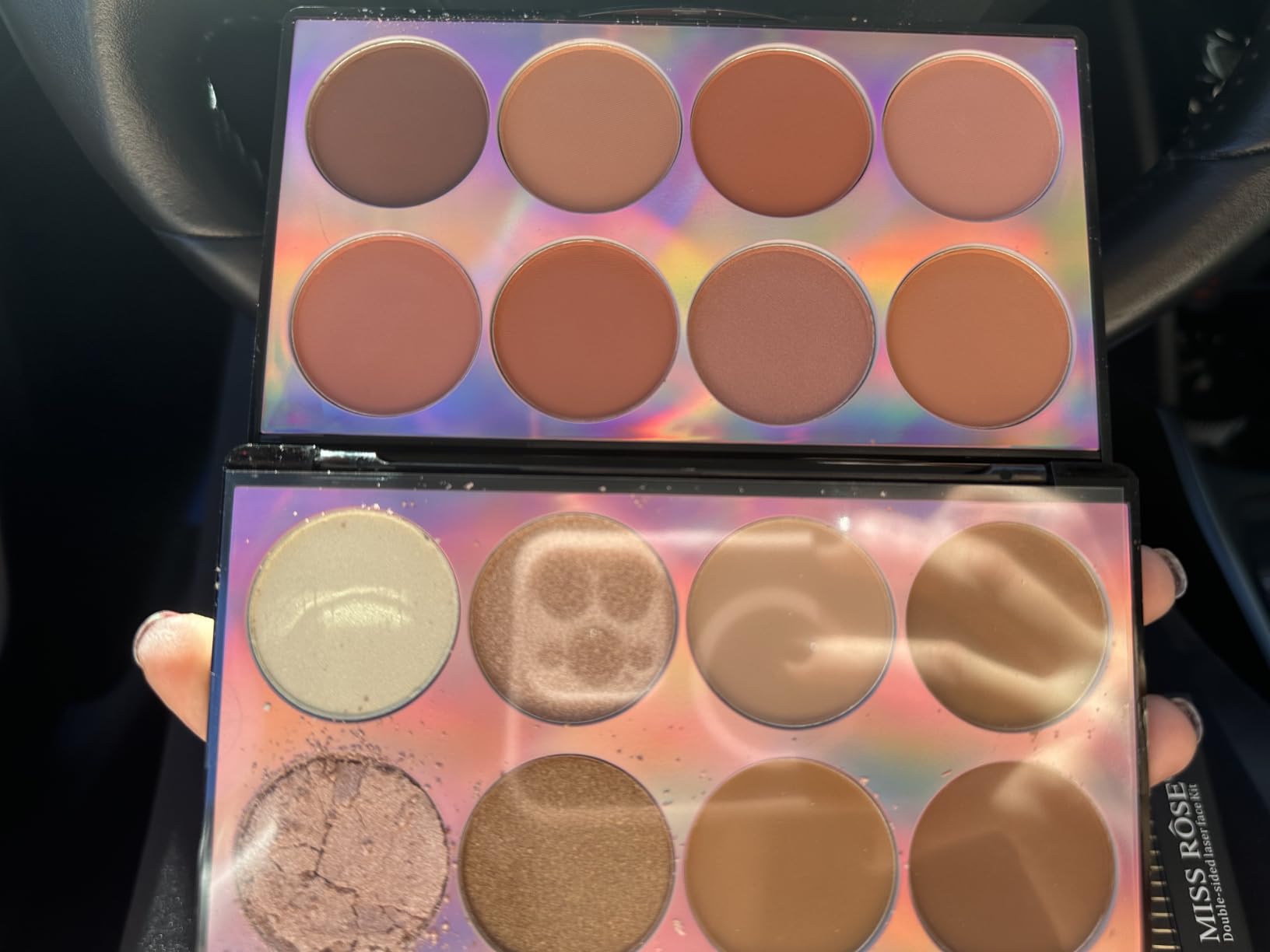 16 Colors Contour Palette Make up - Blush Highlighters Bronzer Powder All in one Makeup Palettes Contour Kit - Face Cosmetics Gifts for Women Beauty for Festivals (SET1) customer photo 2