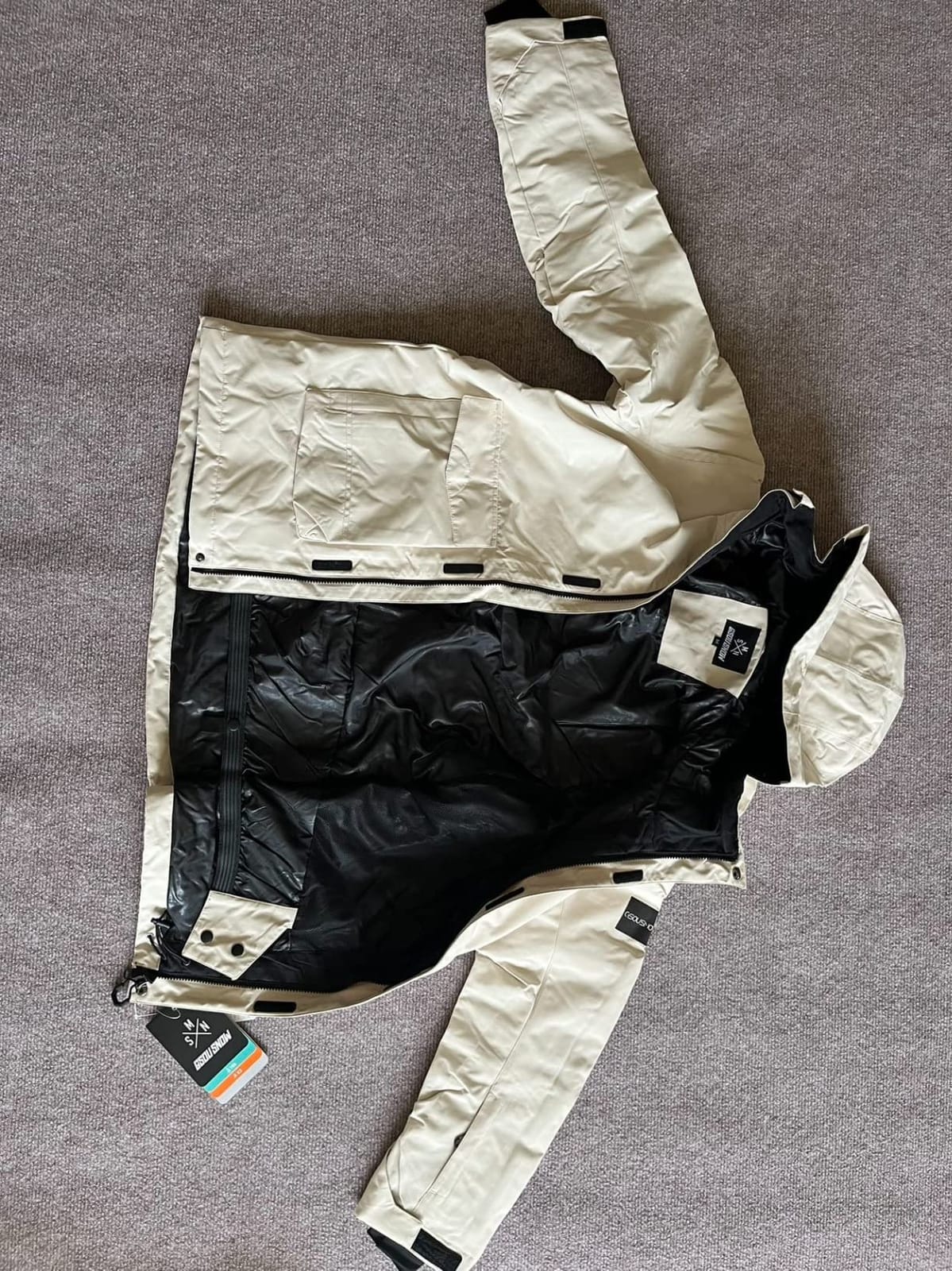GSOU SNOW Mens Snowboard Jacket Snowboarding Ski Jacket Pullover Waterproof customer photo 2