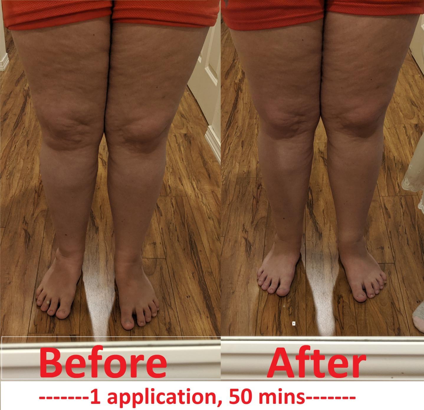 Hot Cream Sweat Enhancer - Premium Body Sculpting Sweat Cream with Invigorating Botanical Extracts - Extra Strength Cellulite Cream for Thighs Belly and Bum with Firming Body Oils (12 Fl Oz) customer photo 1