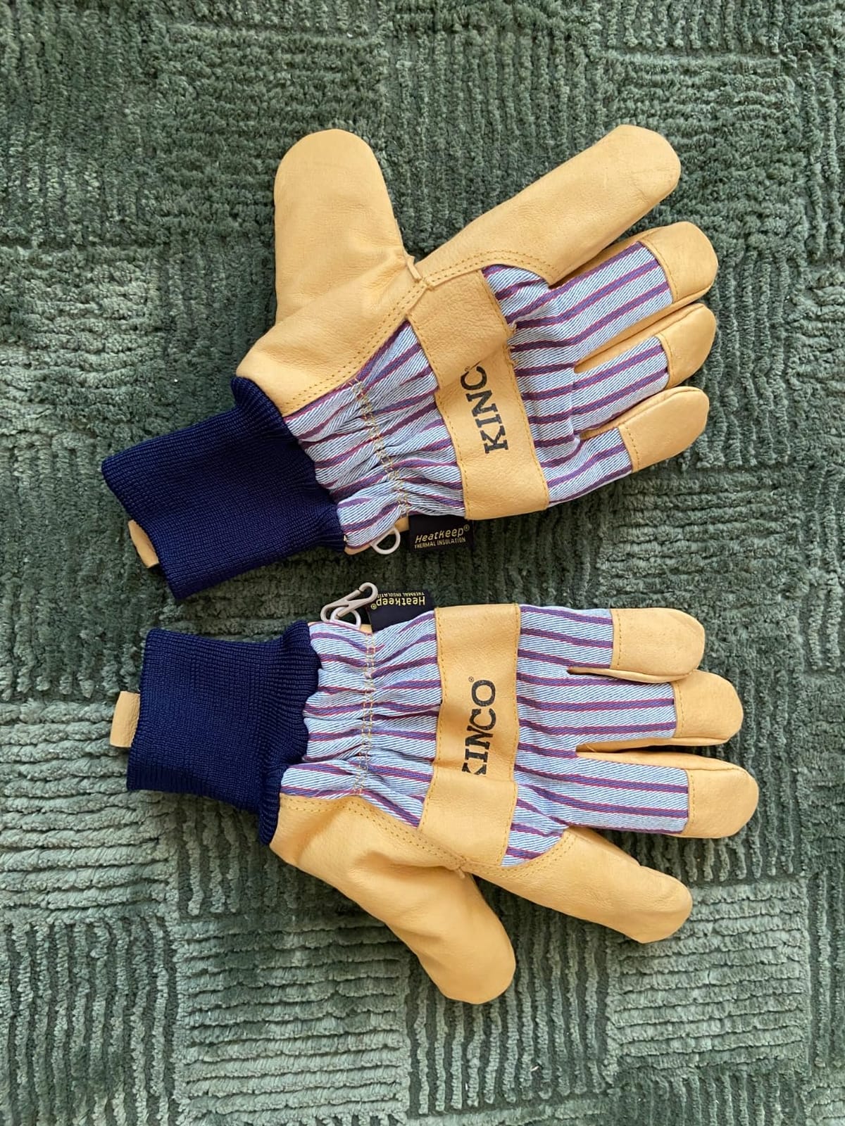 Kinco - Leather Work and Ski Mitt, Heatkeep Insulation, (1927KWT-S) (Small) customer photo 2