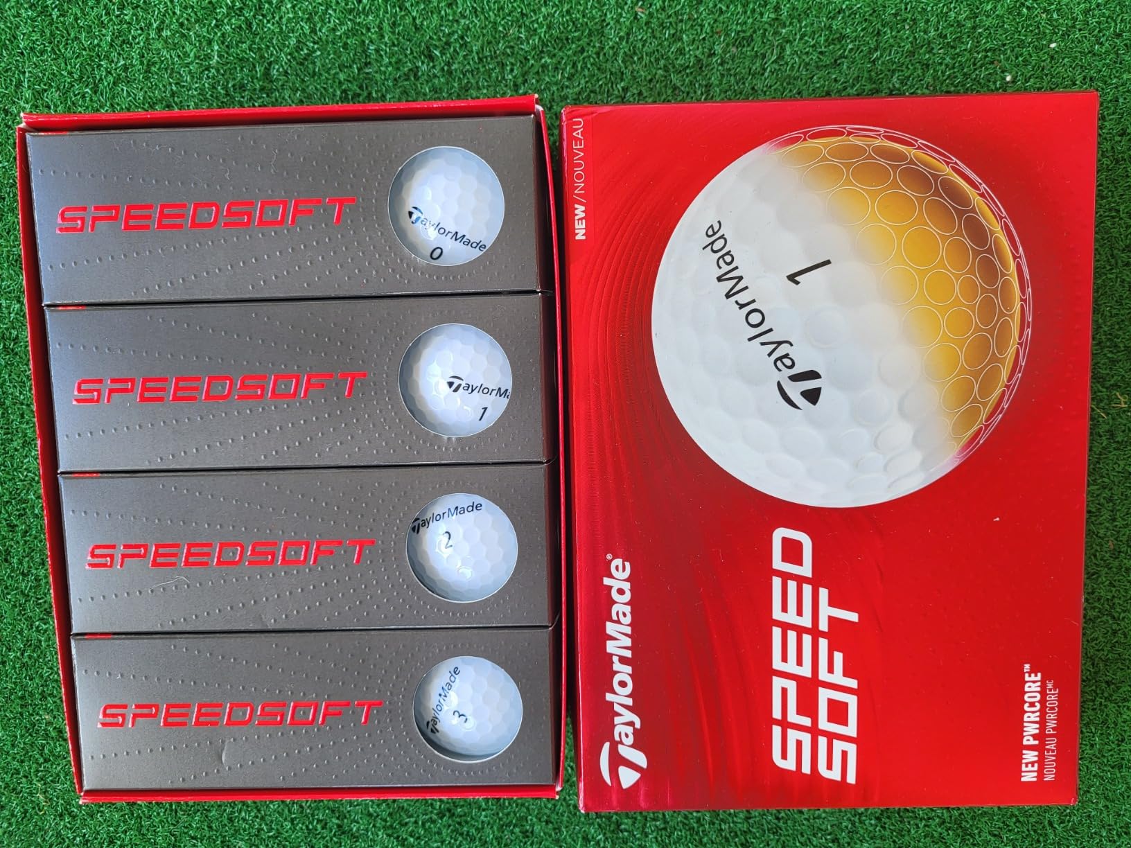 TaylorMade SpeedSoft Golf Balls, Maximum Distance with Ultra-Soft Feel, Perfect for Off the Tee and Around the Green customer photo 1
