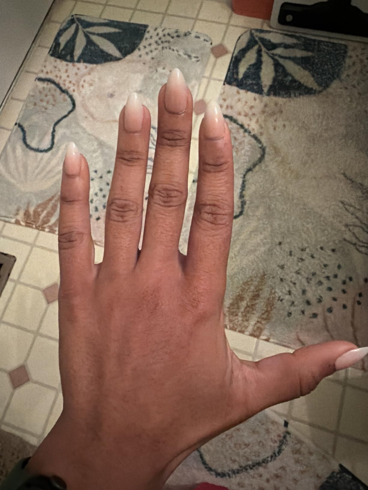 BTArtbox Press On Nails, Medium Almond Cat Eye Nails, 32Pcs Full Kit | Fall Glue On Nails, Up to 4 Weeks of Wear, 10-Minute Application, Natural Salon Look, 16 Sizes for Various Nail Beds customer photo 2