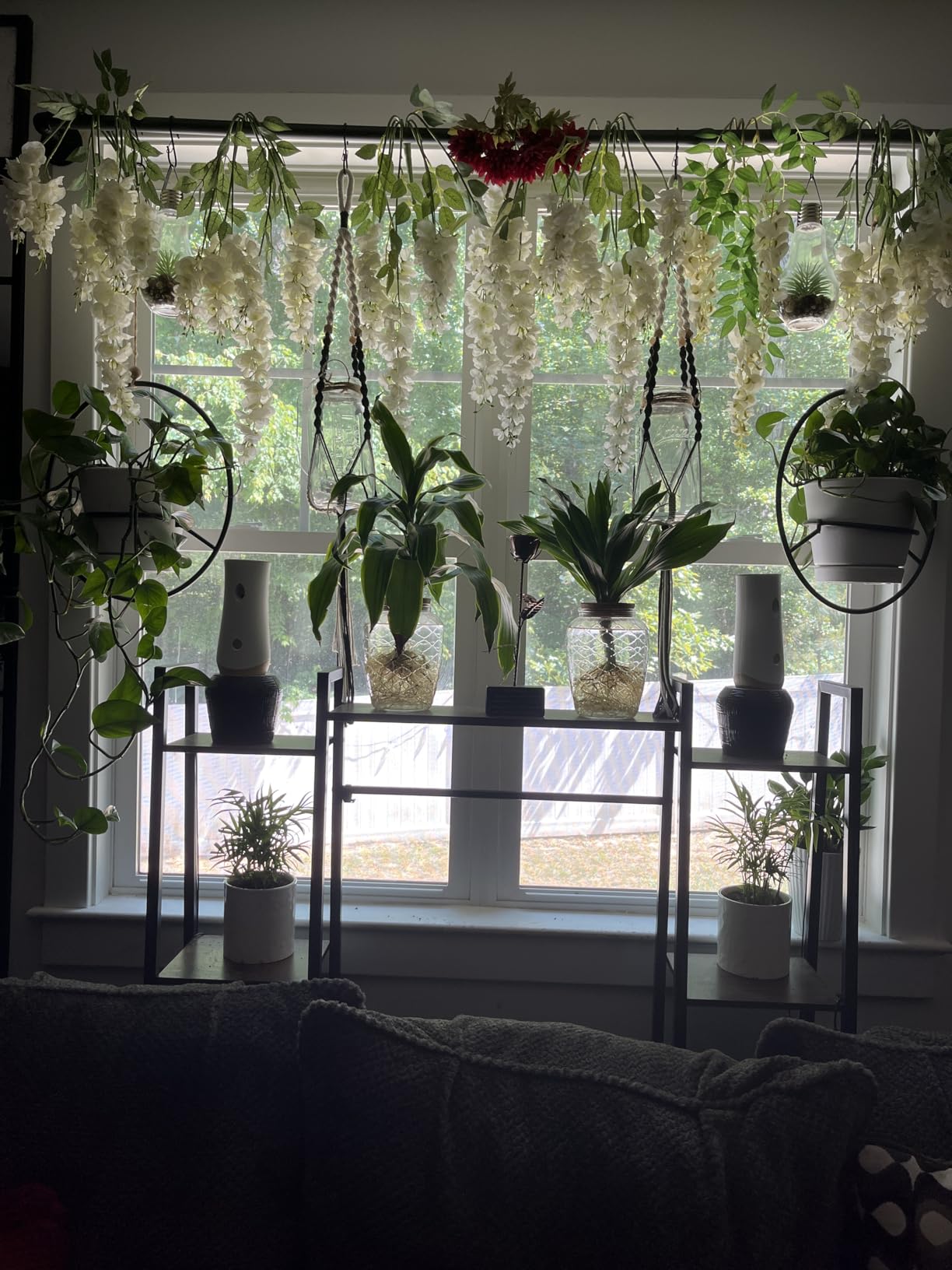 BACEKOLL Plant Stand with Grow Lights 6 Tier 55