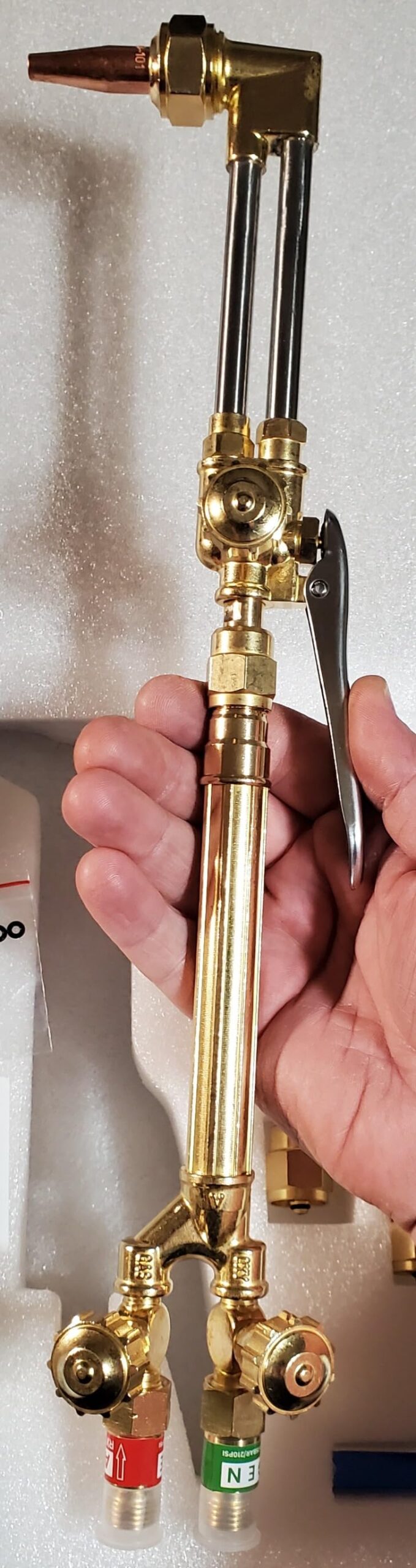 RX WELD 12 PCS Medium Oxy Acetylene Torch Kit, Check Valves customer photo 1