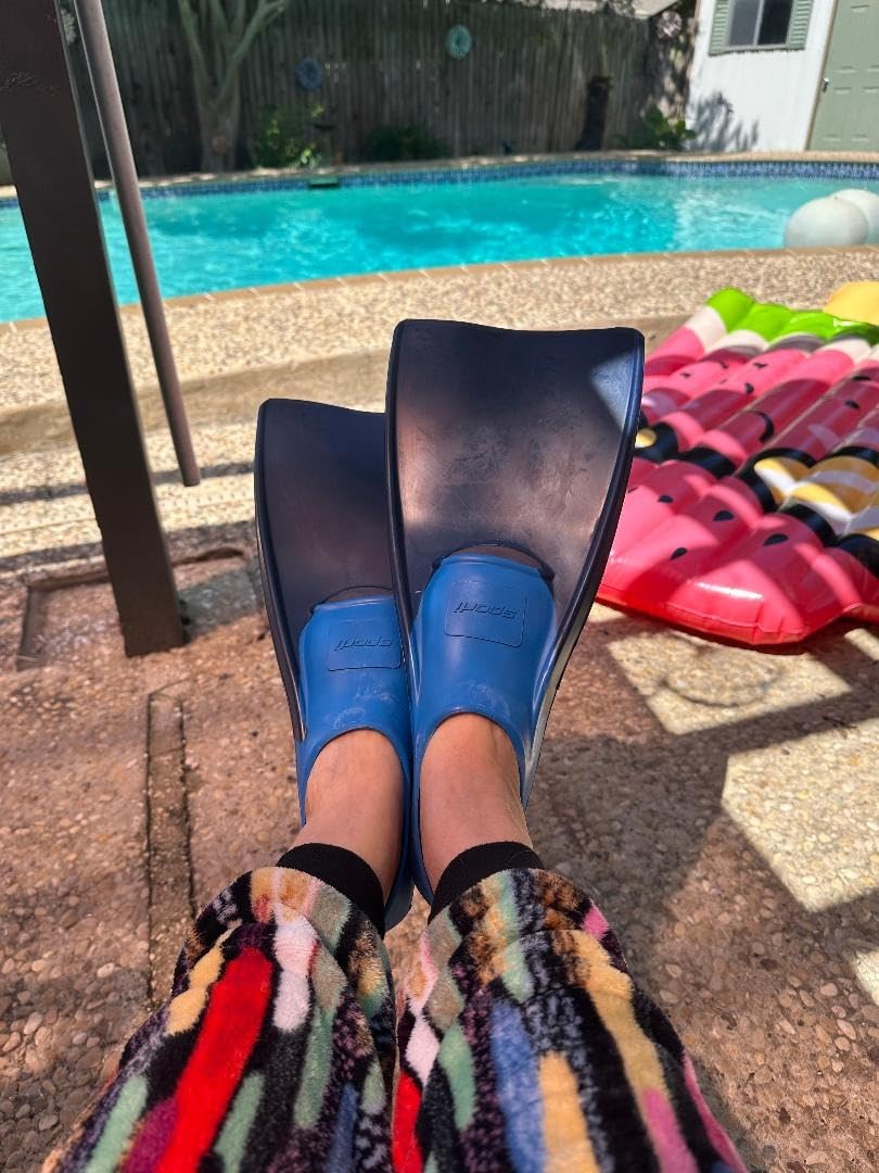Sporti Unisex-Adult & Kids Long Floating Swim Fins for Pool Lap Swimming customer photo 2