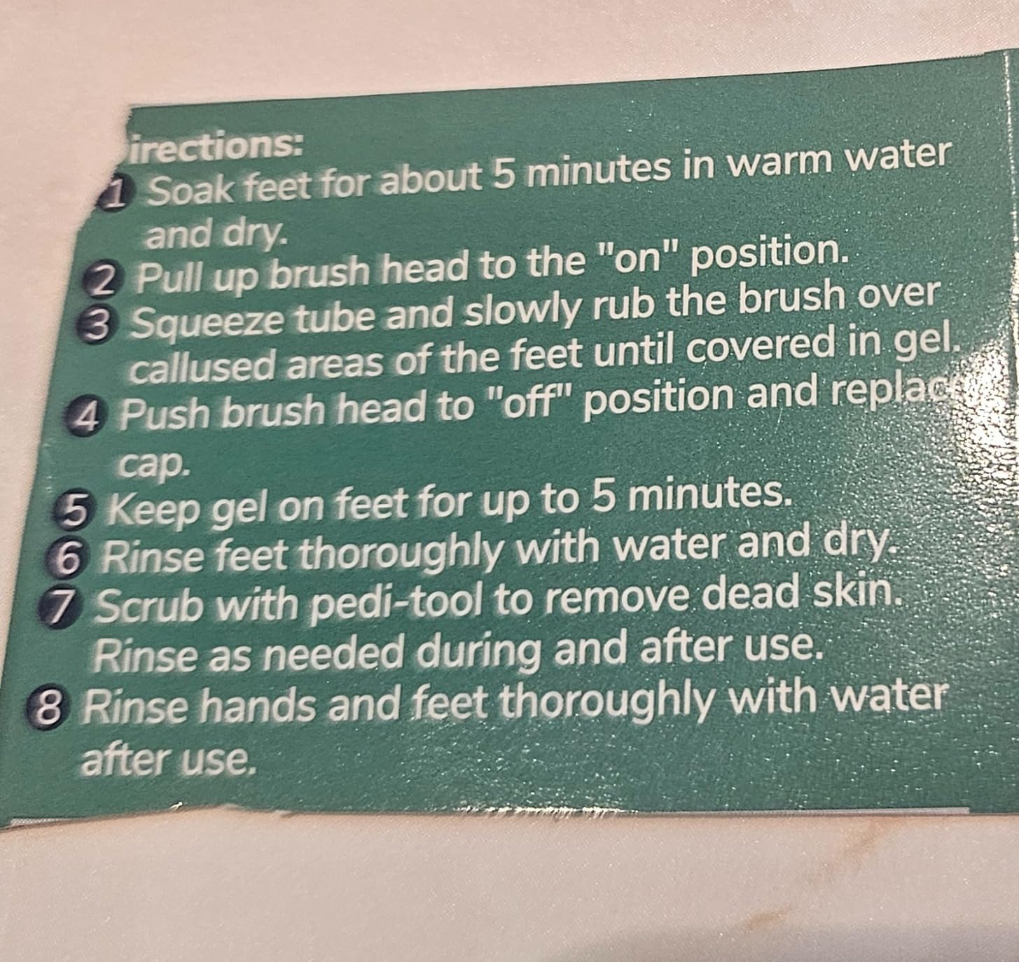 Dr. Scholl's Foot Callus Remover Gel for Feet, Foot File Pedicure Kit | Softer feet fast, callus remover gel for feet with exfoliating foot file, salon professional formula, mess-free application customer photo 1