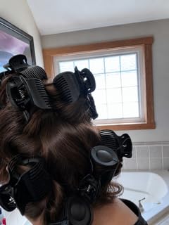Conair Velvet Flocked Jumbo Hot Rollers Set customer photo 1