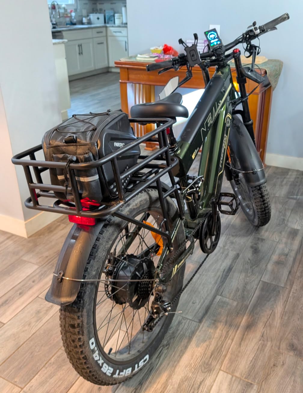 FREESKY 4500W LG Cells Dual Battery 200 Miles 48V 45AH Electric Bike customer photo 1