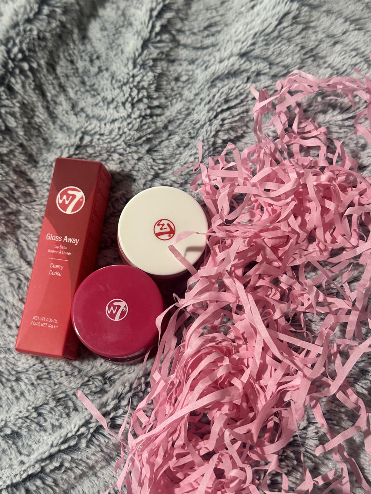 W7 Sweet Dreams Lip Care Trio - Overnight Mask, Balm and Scrub - Strawberry customer photo 2