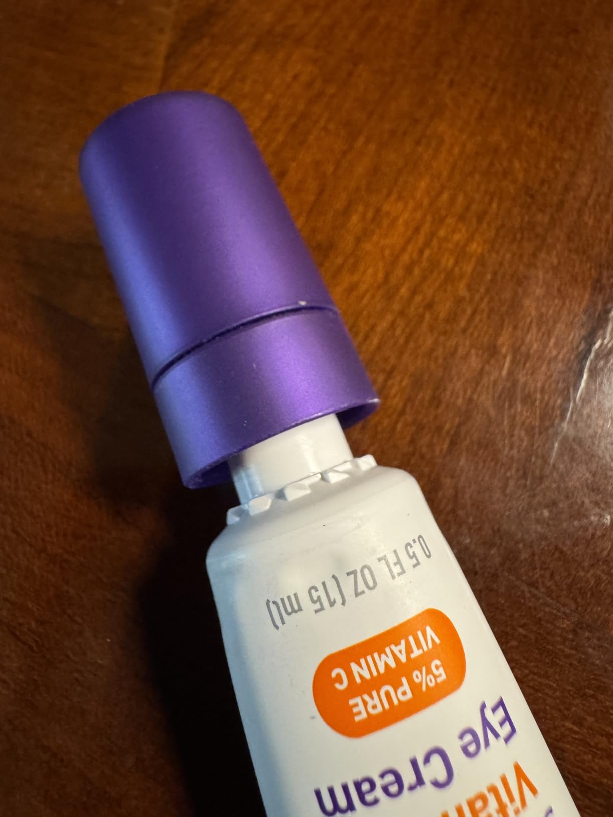 CeraVe Vitamin C Eye Cream, Hyaluronic Acid Under Eye Brightener, 0.5oz customer photo 1