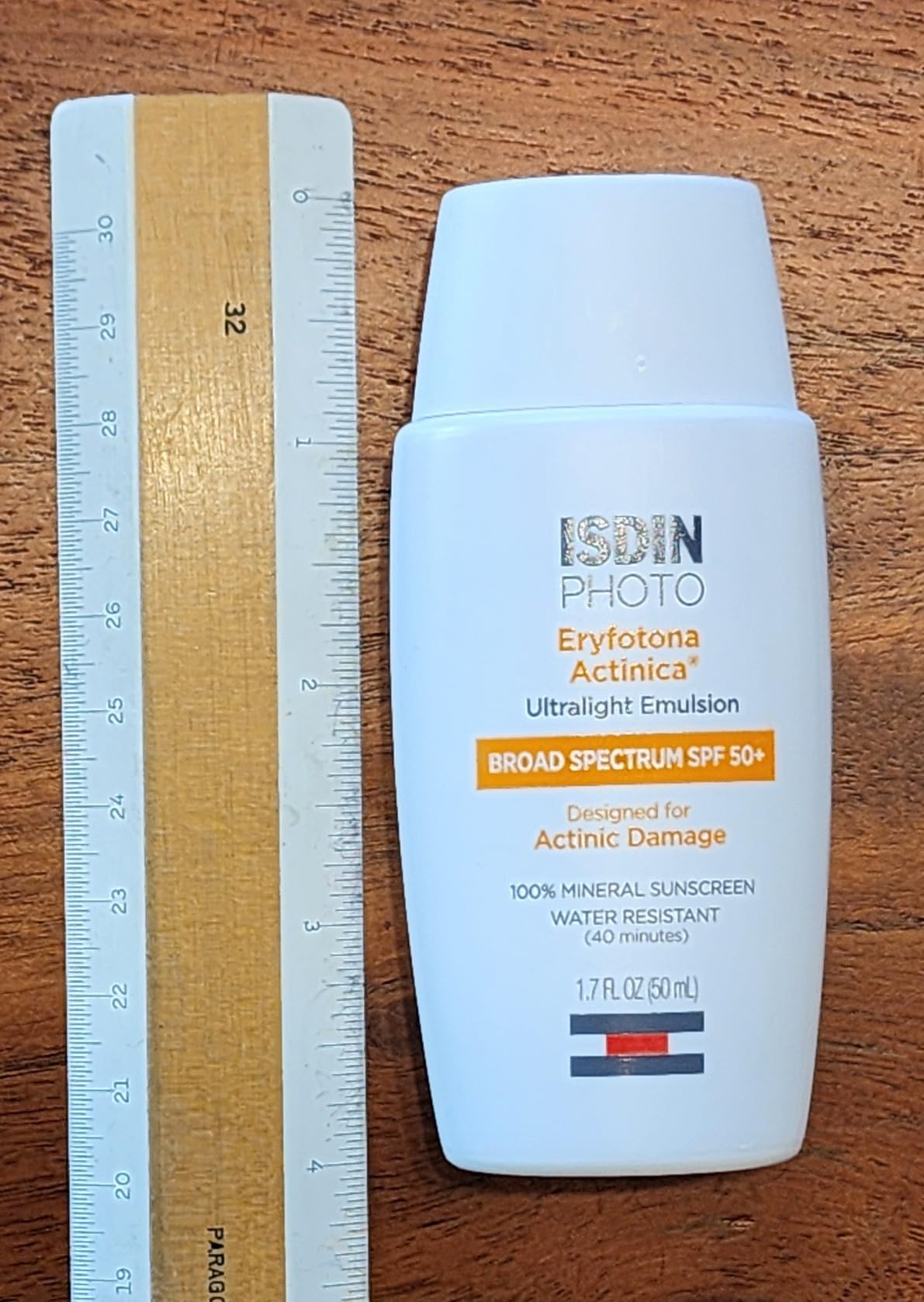 ISDIN Eryfotona Actinica Mineral Face Sunscreen SPF 50, No White Cast customer photo 1