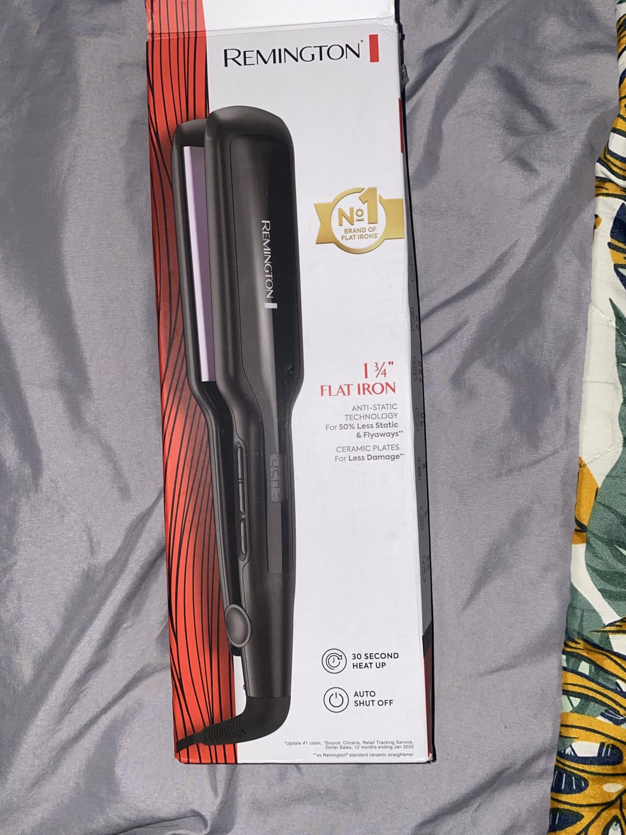 Remington Anti-Static Flat Iron, 1/2 Inch, Titanium + Ceramic Coating customer photo 2