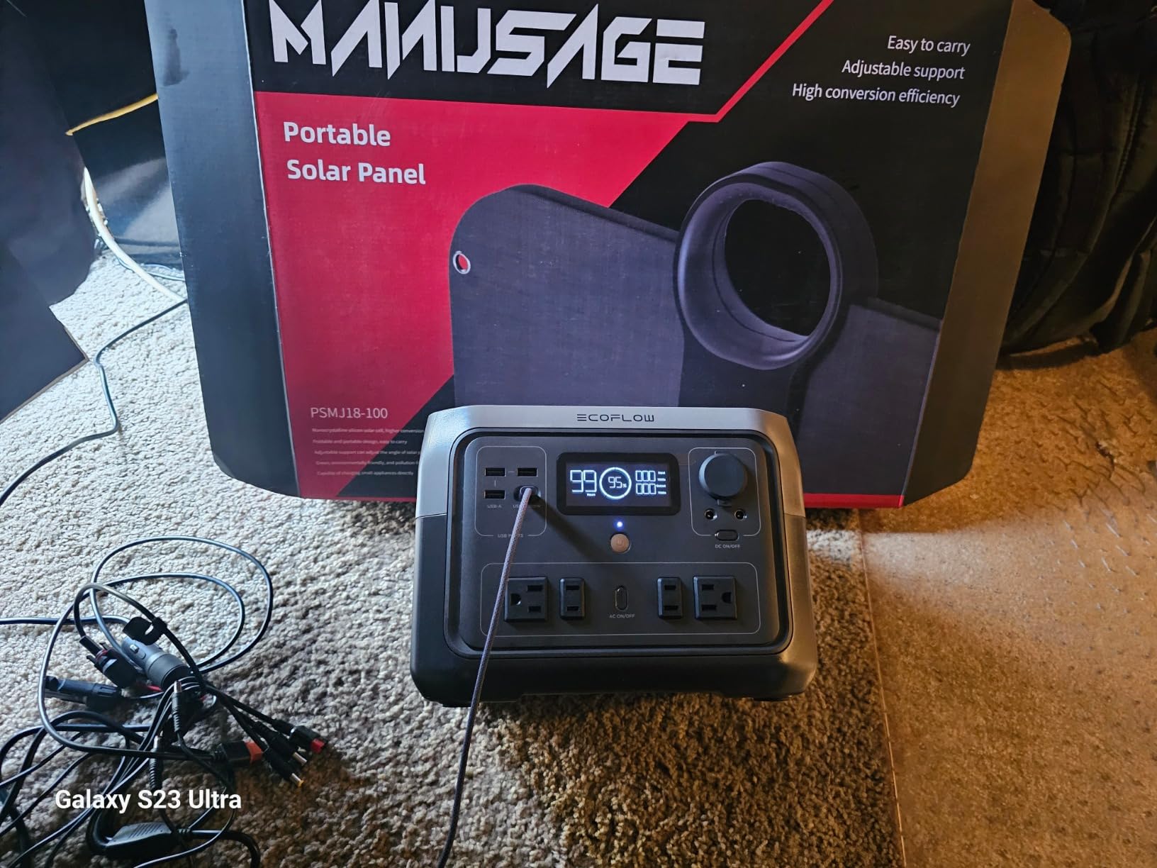 EF ECOFLOW Portable Power Station River 2 Max 500, 499Wh LiFePO4 Battery customer photo 2