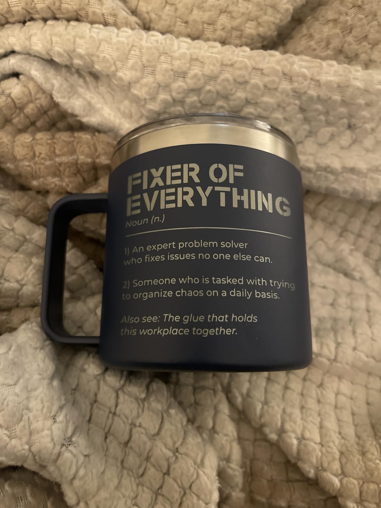 KATLADIZ Thank You Gifts for Men, Boss, Coworker, Manager, Office, Mentor - Coworker Gifts, Boss Gift for Men - Birthday, Fathers Day Gift for Mens - 14 Oz Stainless Steel Coffee Mug customer photo 1