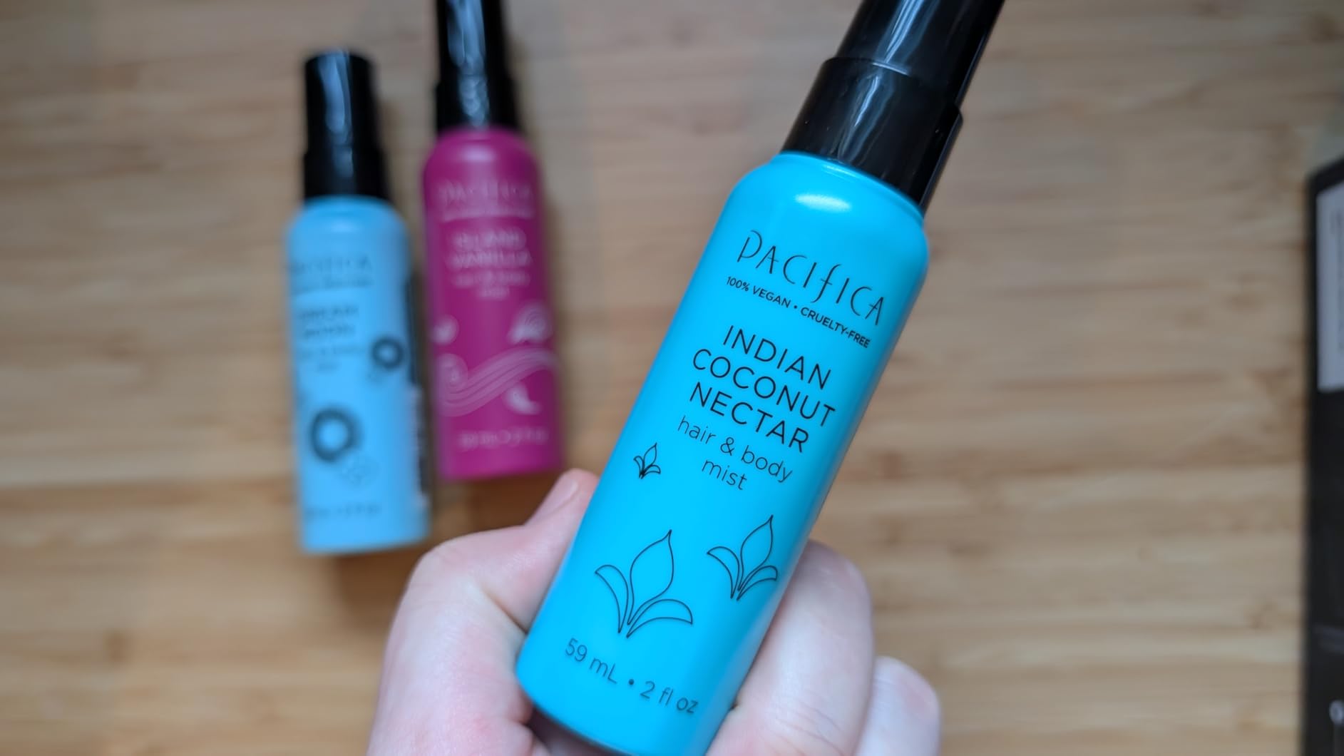 Pacifica Hair & Body Mist Take Me There Travel Size, Gift Set, Fragrance, Perfume Body Spray, Island Vanilla, Dream Moon, Silver Moon (Set of 3) Clean Vegan & Cruelty-Free Dermatologist Tested customer photo 2